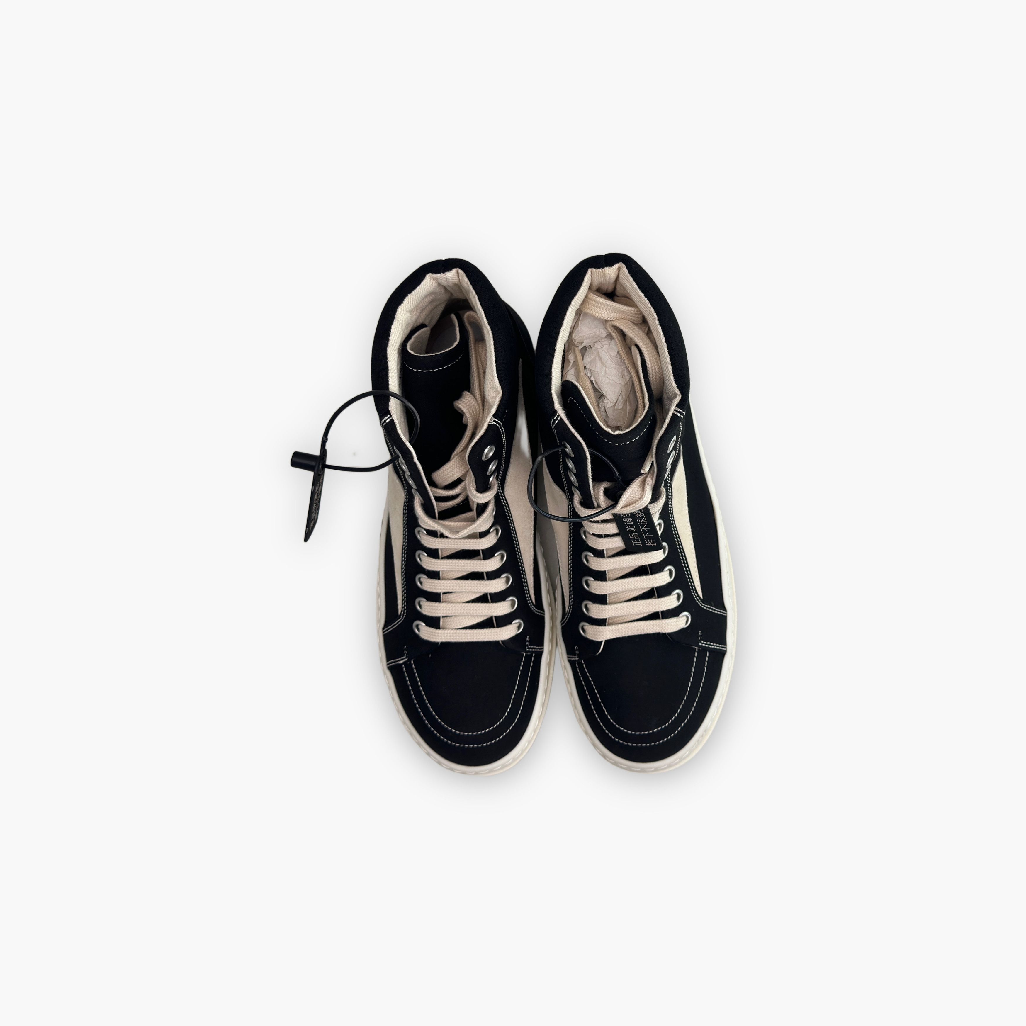 Rick Owens Drkshdw Rick Owens DRKSHDW High-Top Sneakers Size 7 Size US 7 / EU 40 - 9 Thumbnail