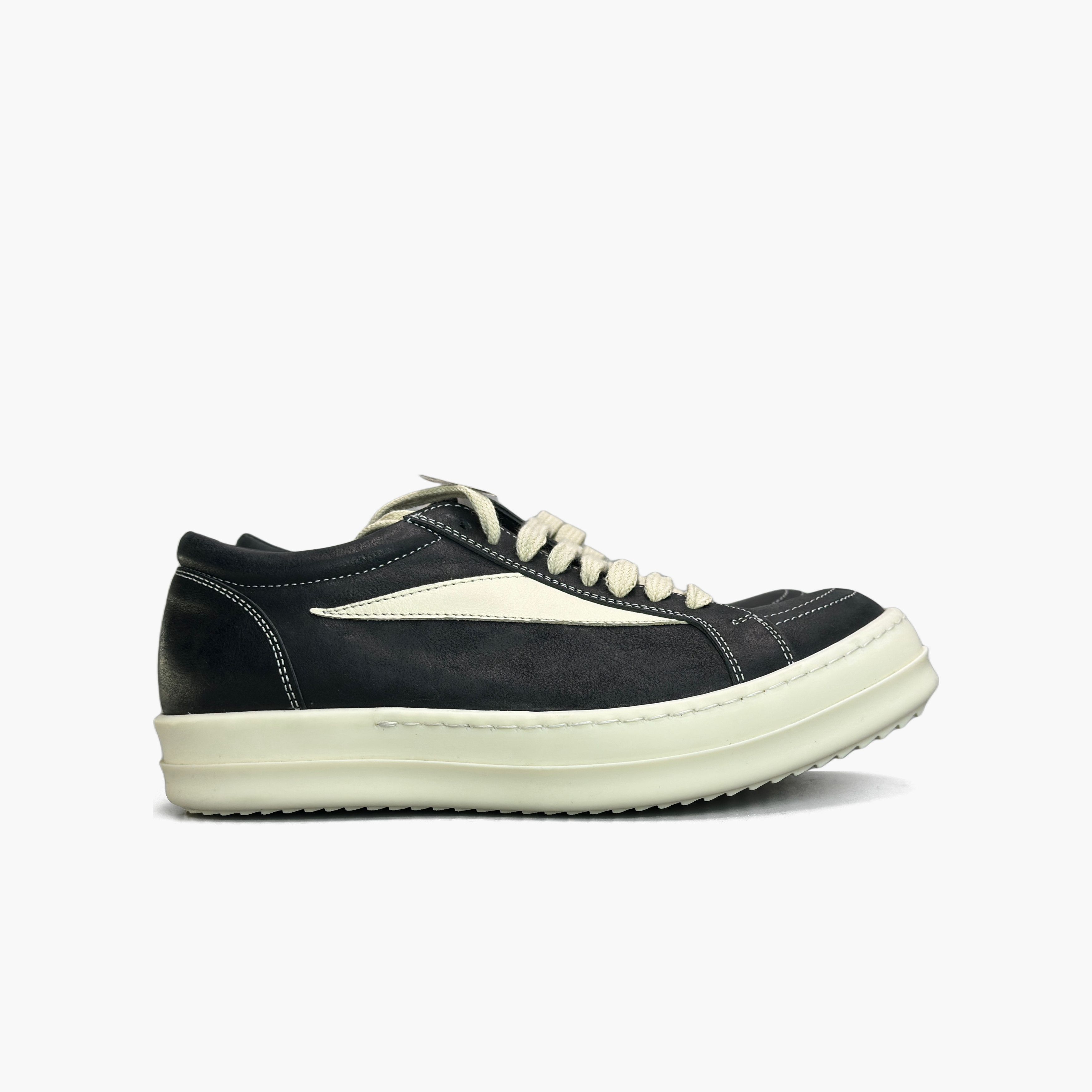 Rick Owens Rick Owens Leather Low-Top Sneakers Size 36.5 Size US 6.5 / IT 36.5 - 4 Thumbnail