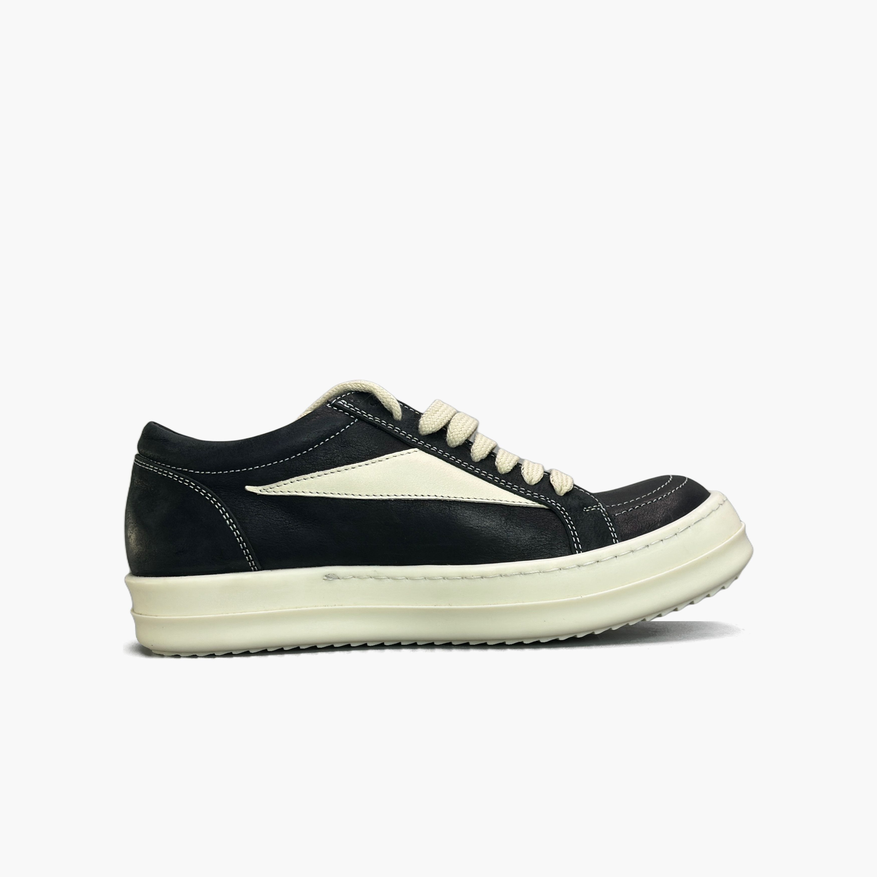Rick Owens Rick Owens Leather Low-Top Sneakers Size 36.5 Size US 6.5 / IT 36.5 - 2 Thumbnail