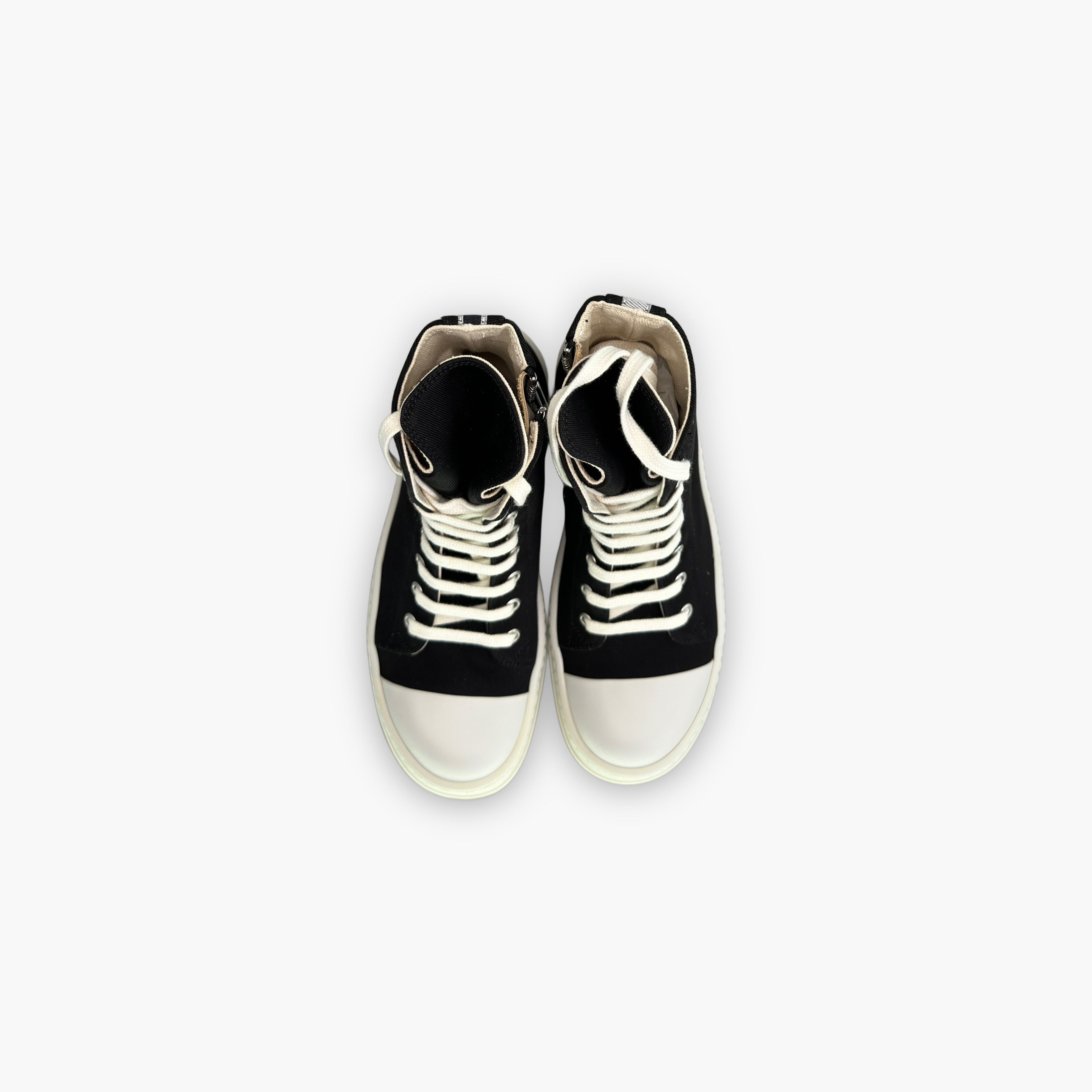 Rick Owens Drkshdw Rick Owens DRKSHDW Side Zip Hi-Top Sneakers Size 36.5 Size US 6.5 / IT 36.5 - 9 Thumbnail