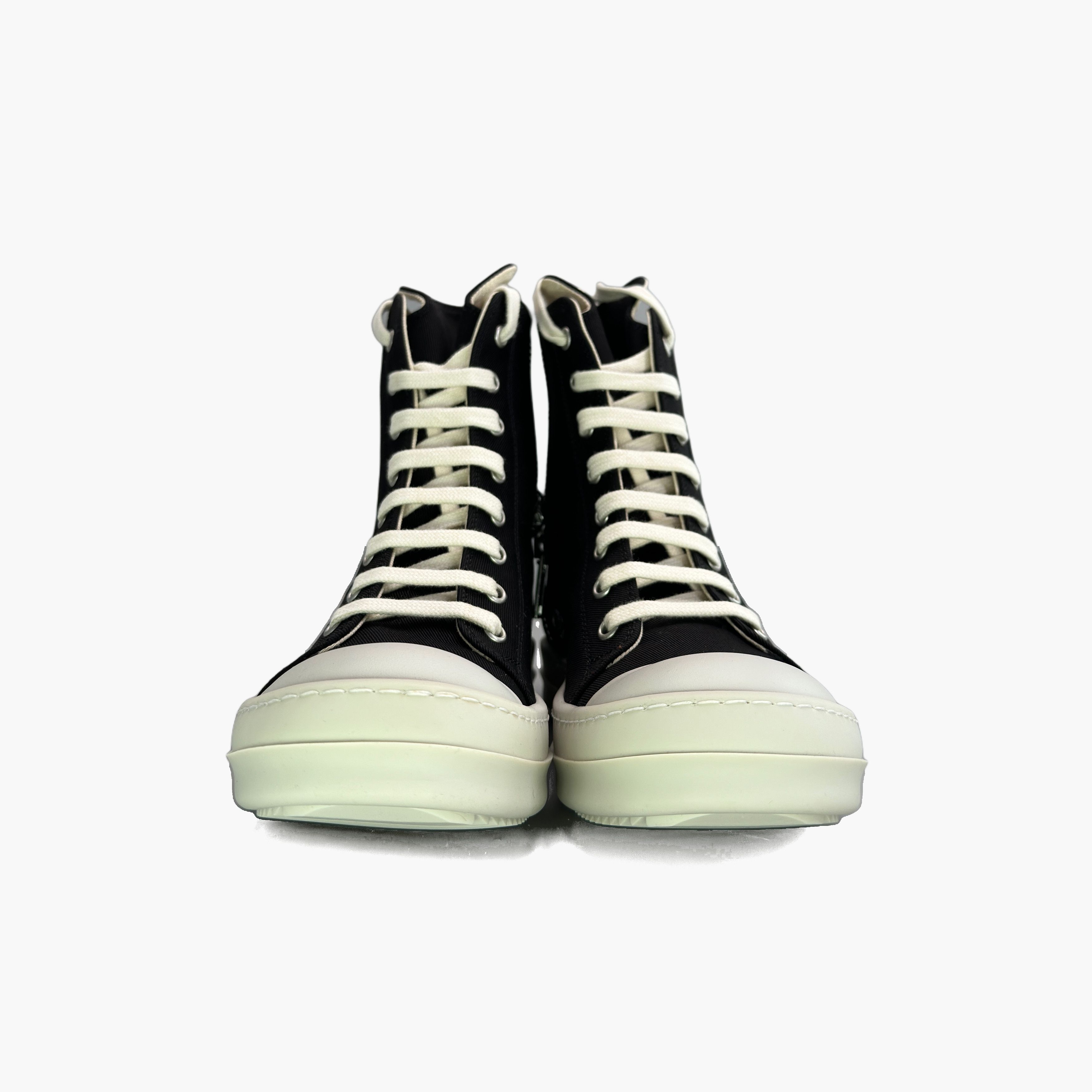 Rick Owens Drkshdw Rick Owens DRKSHDW Side Zip Hi-Top Sneakers Size 36.5 Size US 6.5 / IT 36.5 - 5 Thumbnail