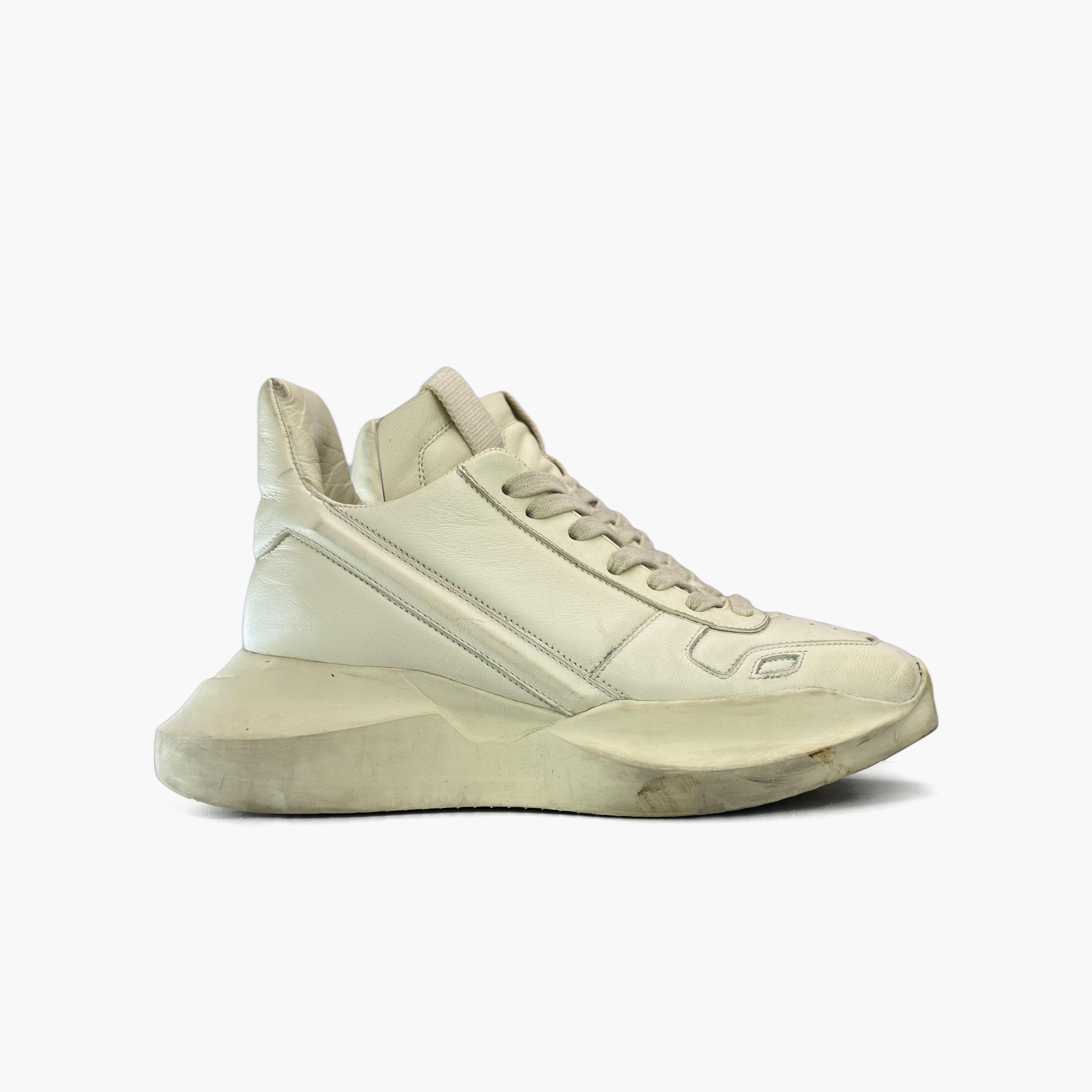 Rick Owens Rick Owens Leather Low-Top Sneakers Size 36 Size US 6 / IT 36 - 4 Thumbnail
