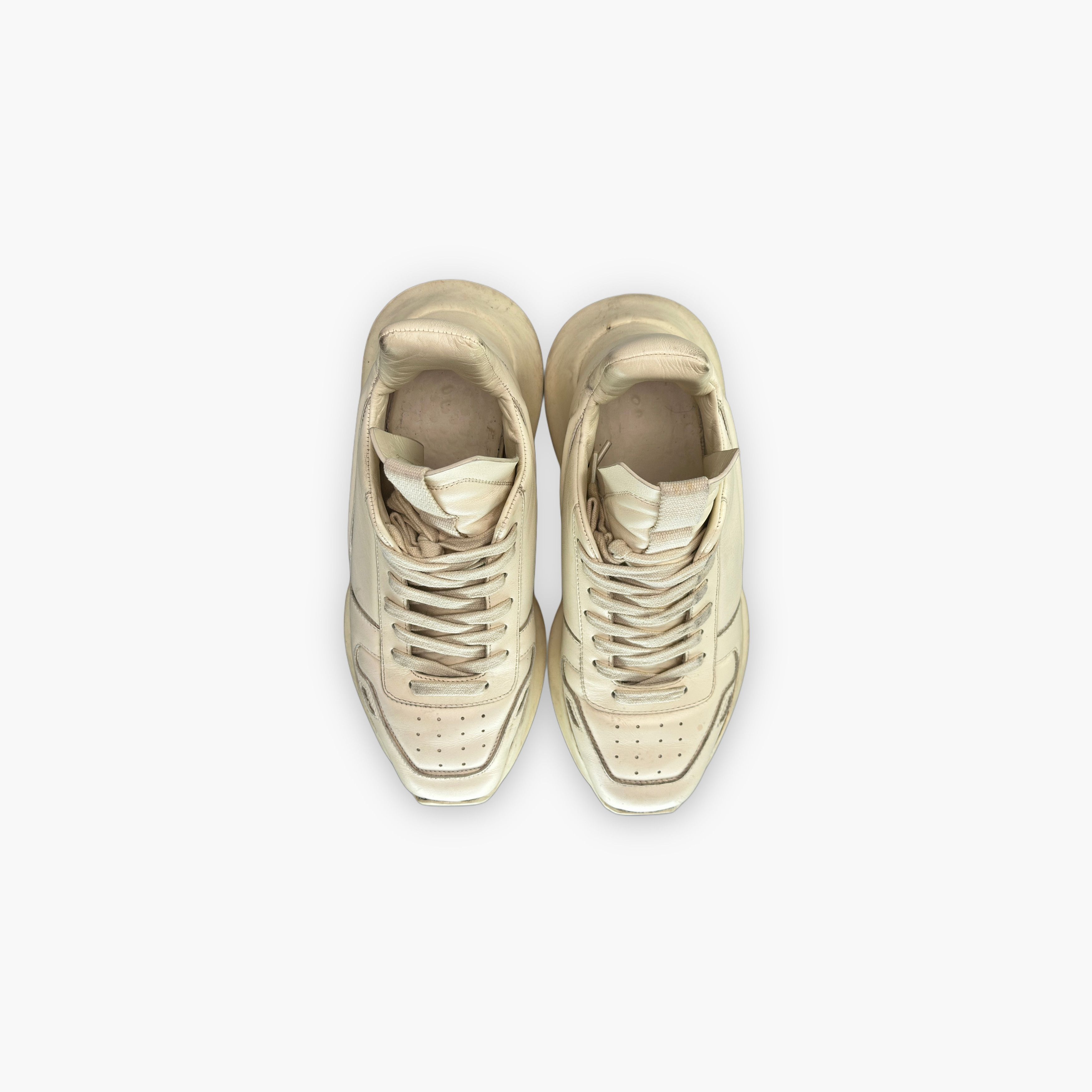 Rick Owens Rick Owens Leather Low-Top Sneakers Size 36 Size US 6 / IT 36 - 9 Thumbnail
