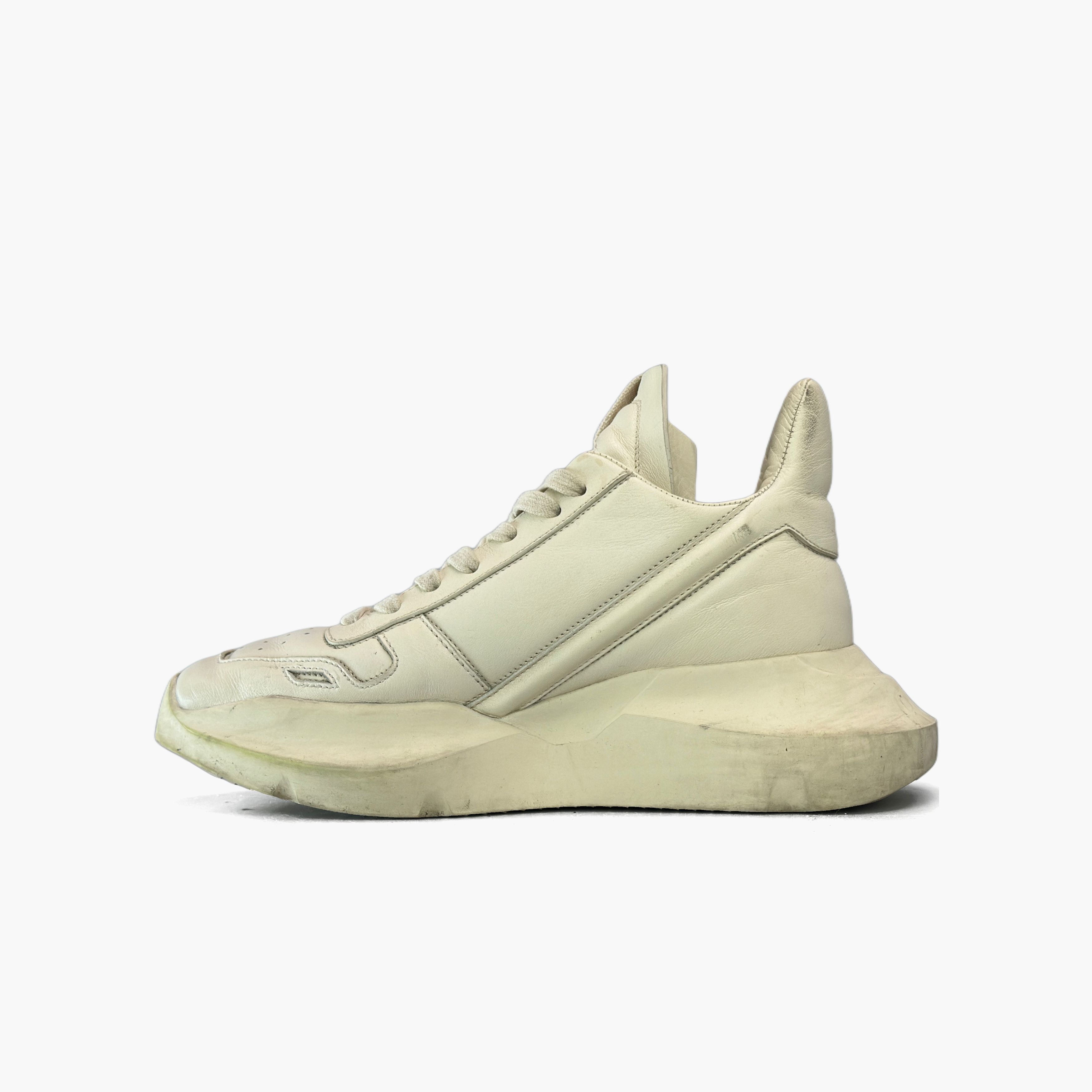 Rick Owens Rick Owens Leather Low-Top Sneakers Size 36 Size US 6 / IT 36 - 3 Thumbnail