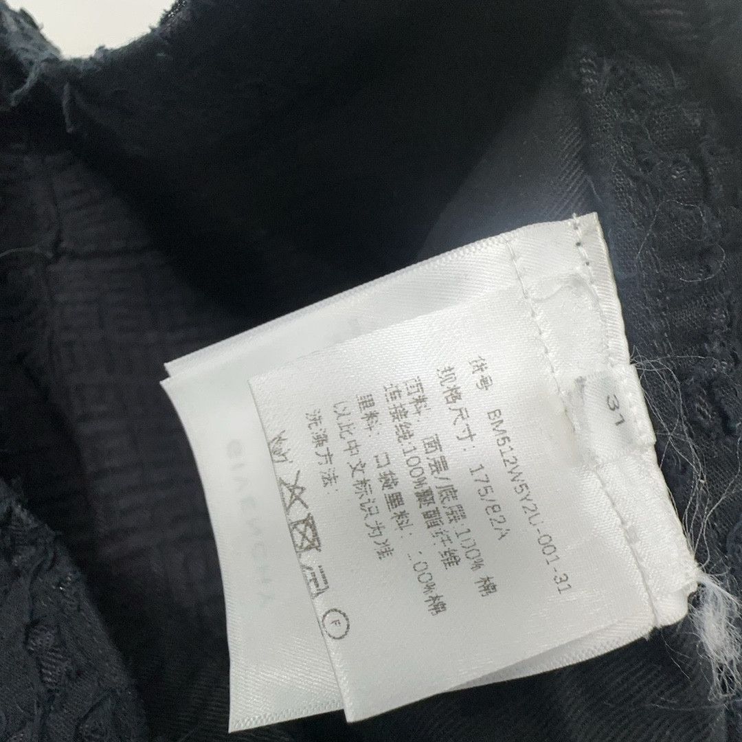 Givenchy Givenchy Logo Zipper Jeans US 31 Size US 31 - 3 Thumbnail