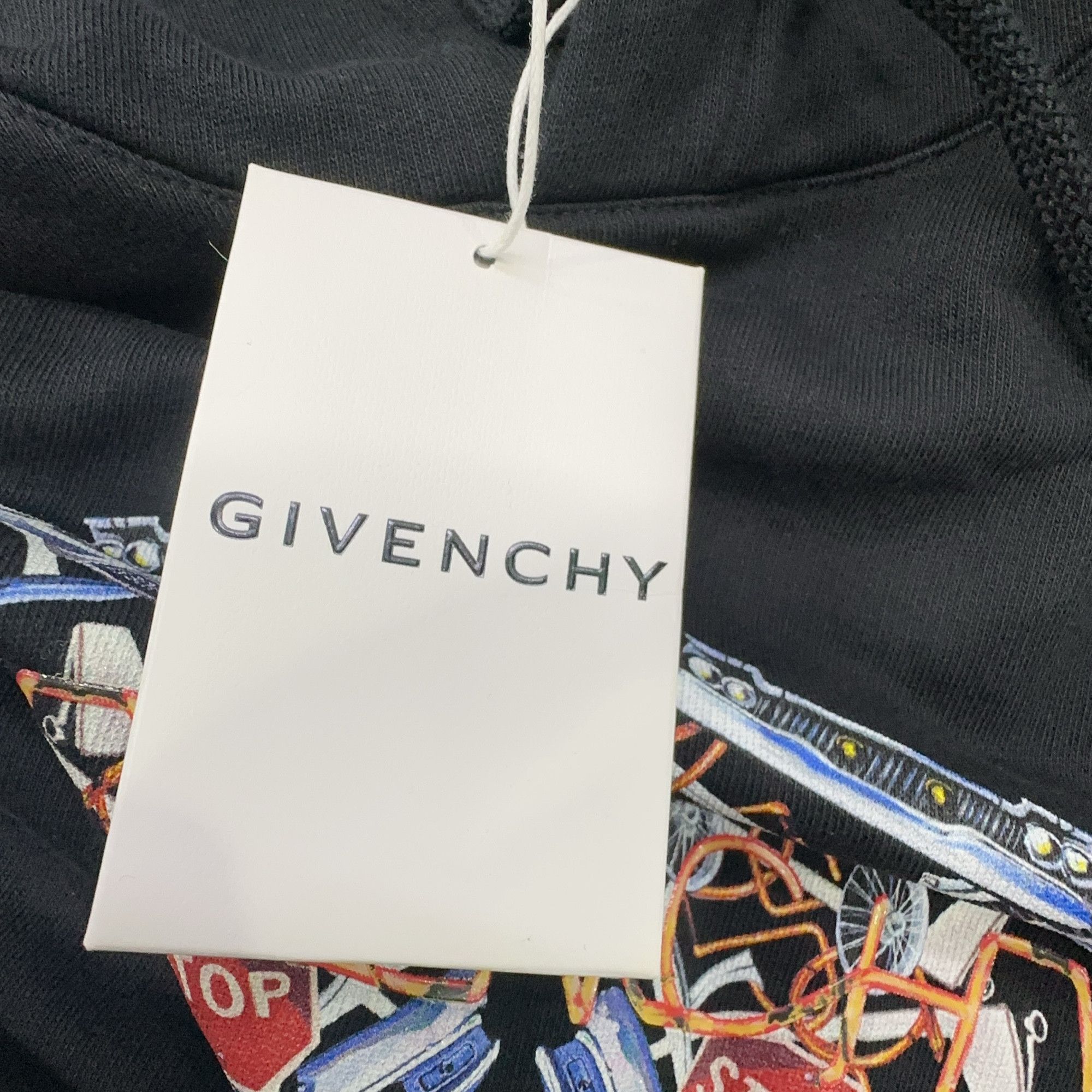 Givenchy Givenchy Graphic Print Hoodie Size L Size US L / EU 52-54 / 3 - 5 Thumbnail
