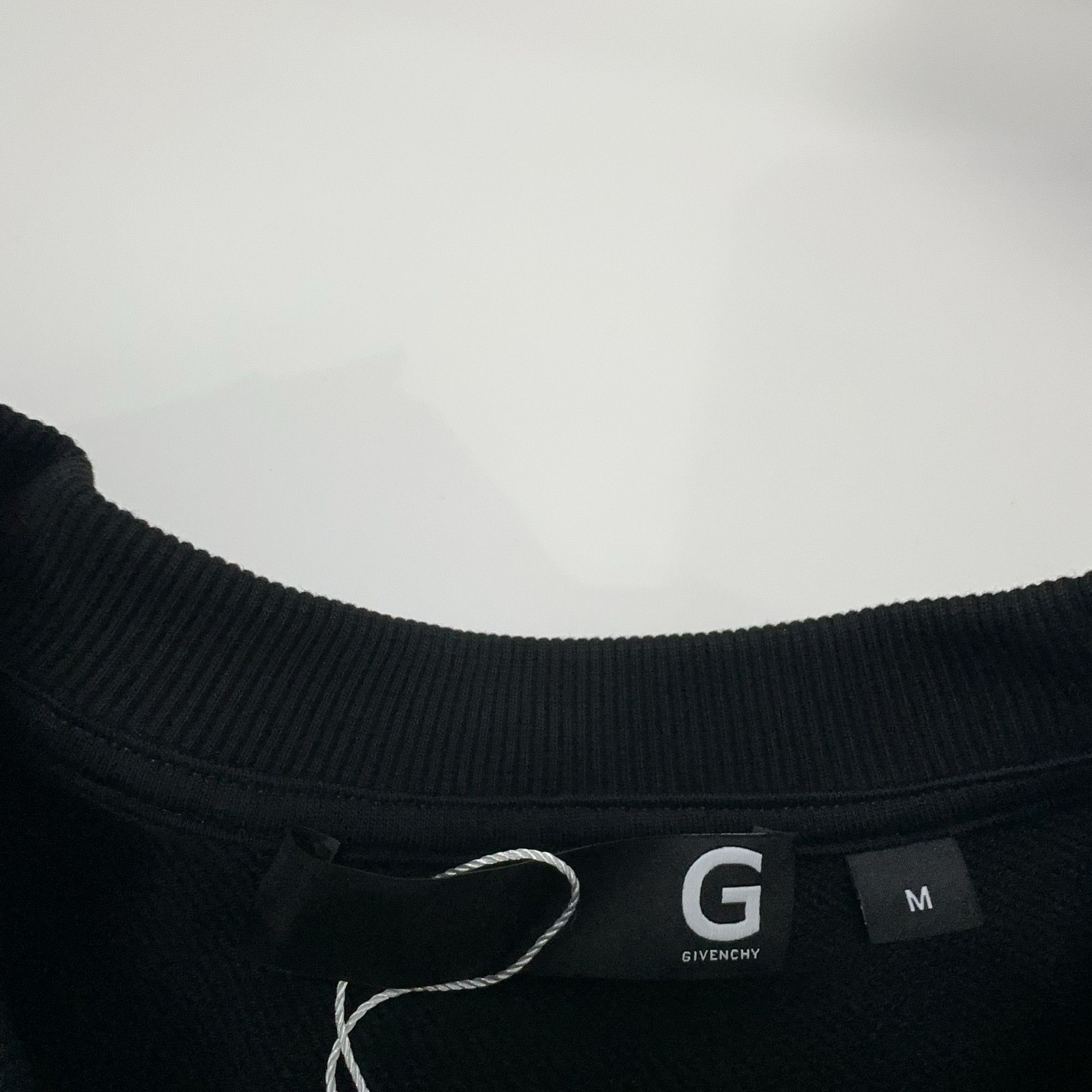 Givenchy Givenchy Brush Logo Sweatshirt Black M Size US M / EU 48-50 / 2 - 4 Thumbnail