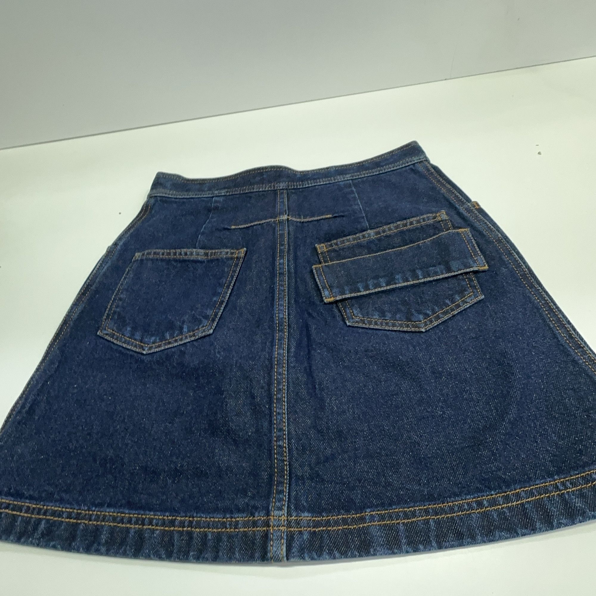 Givenchy Givenchy Denim Mini Skirt Size 36 Size 26" / US 2 / IT 38 - 8 Thumbnail