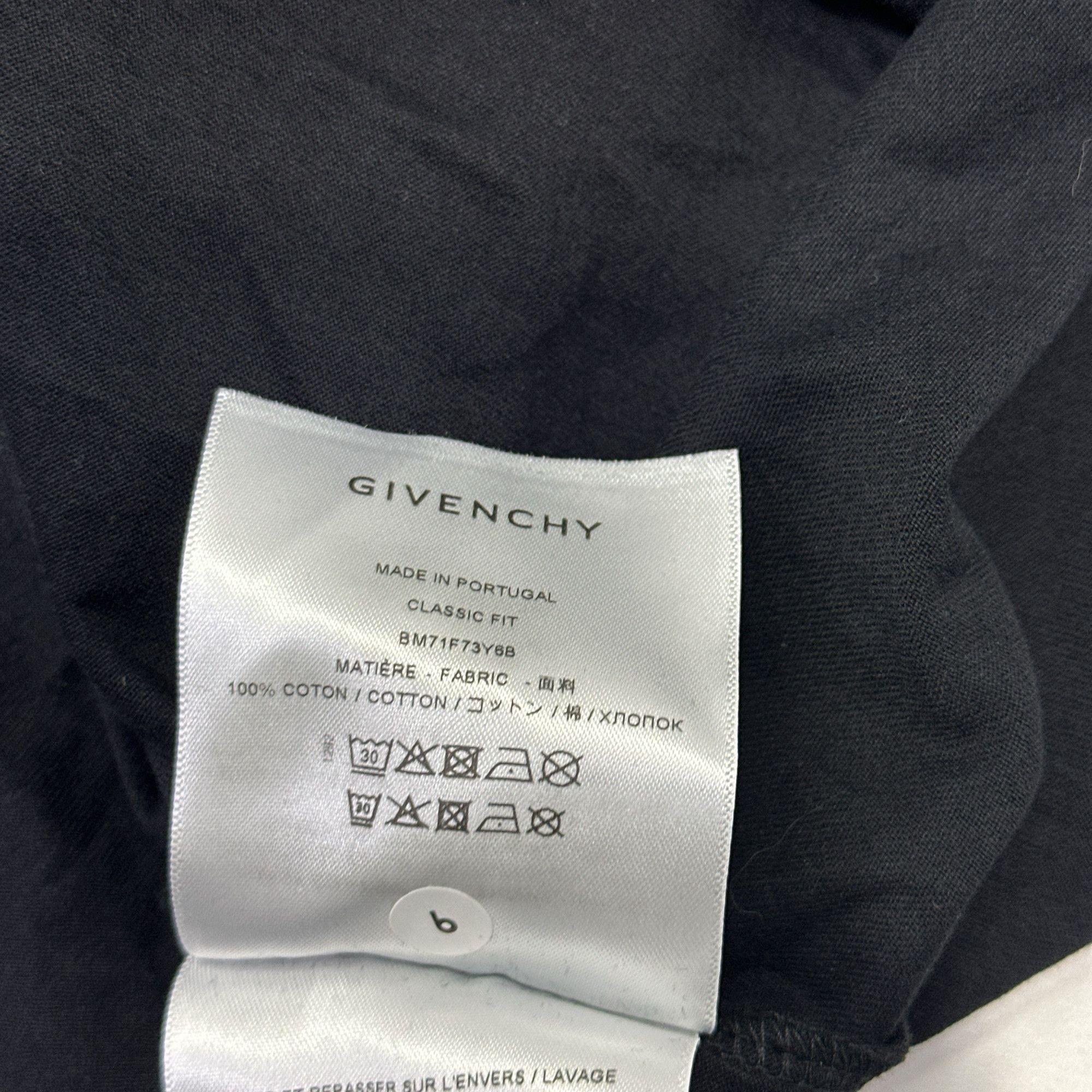 Givenchy Givenchy Logo Hooded Long Sleeve T-Shirt Size XL Size US XL / EU 56 / 4 - 4 Thumbnail