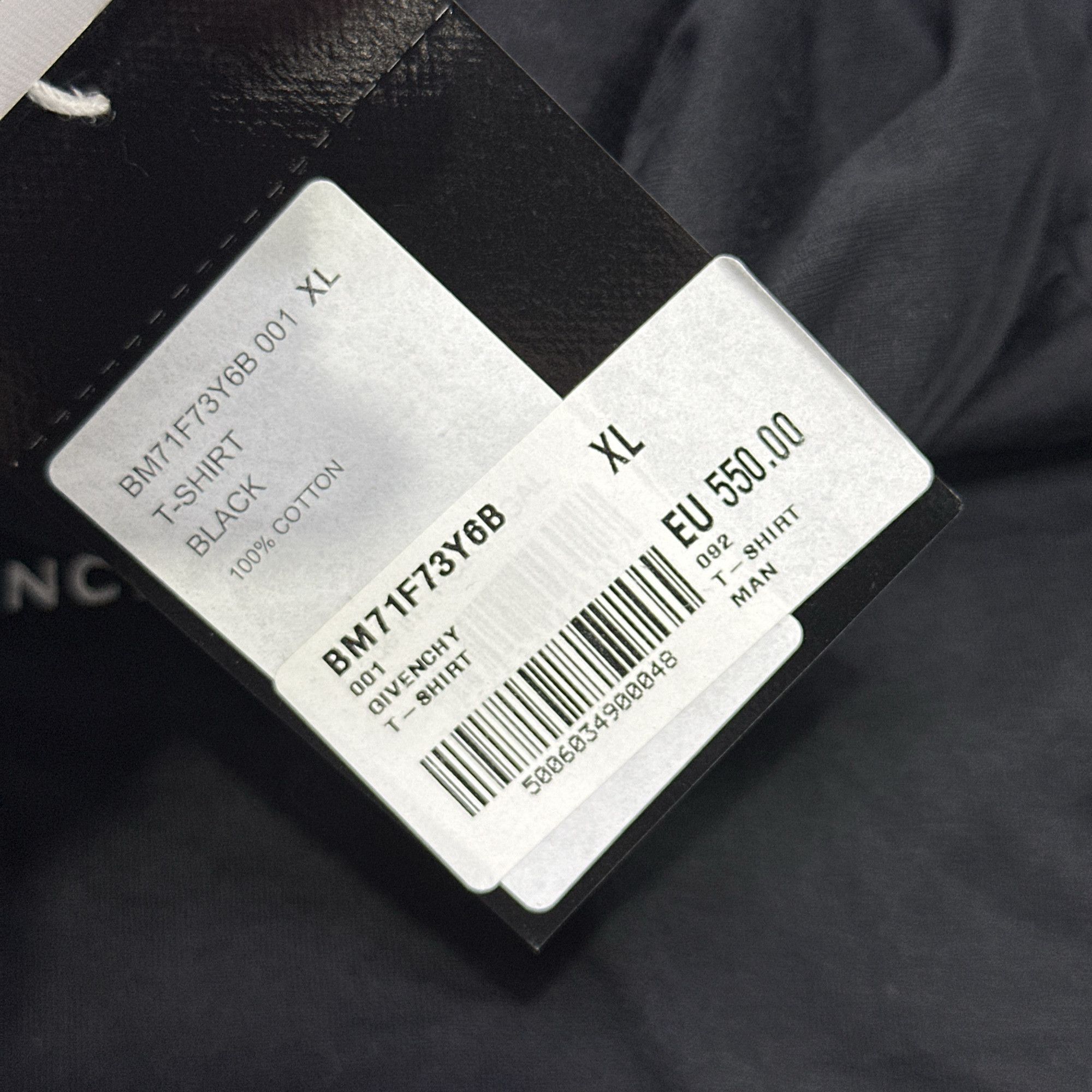 Givenchy Givenchy Logo Hooded Long Sleeve T-Shirt Size XL Size US XL / EU 56 / 4 - 6 Thumbnail