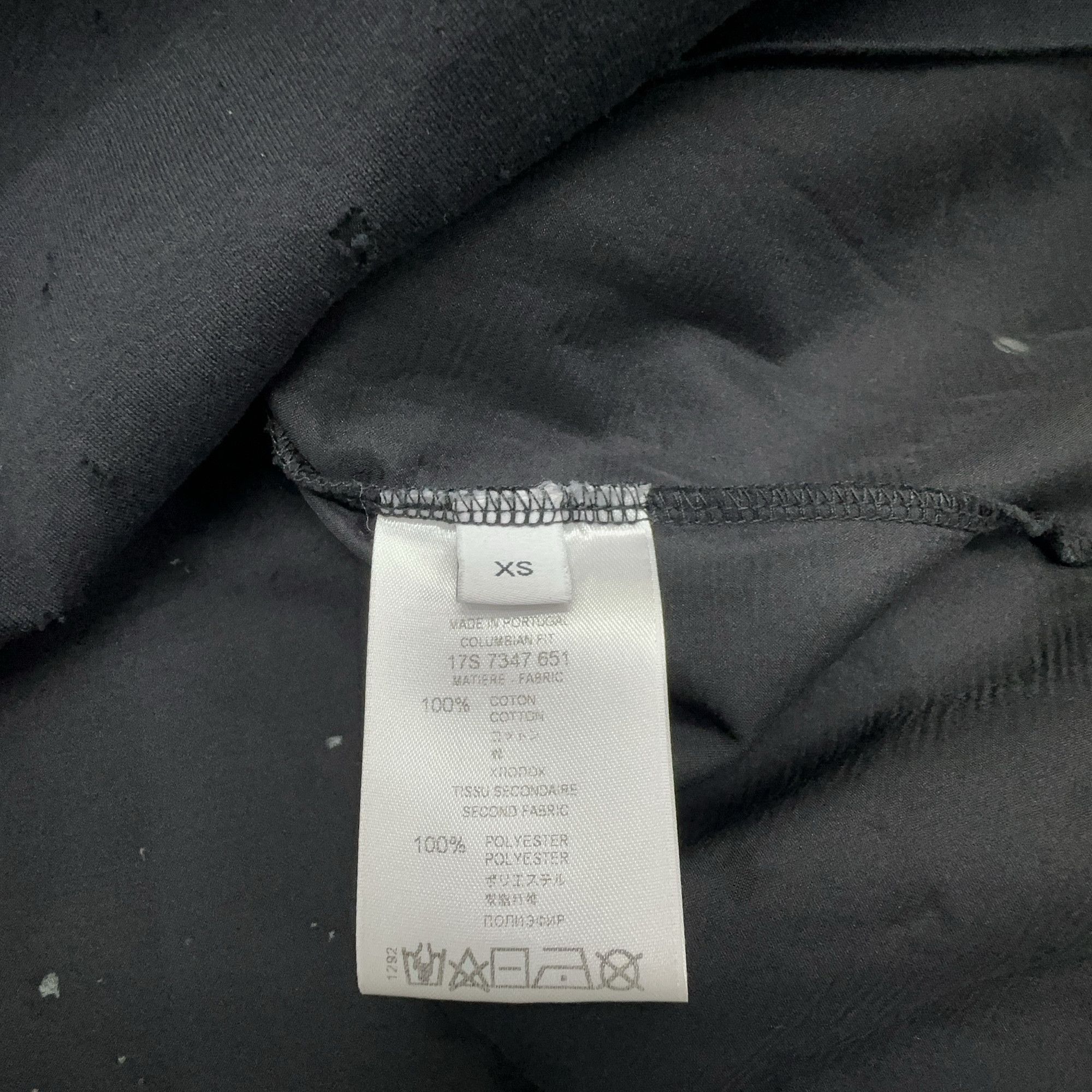 Givenchy Givenchy Distressed Logo T-Shirt XS Size US XS / EU 42 / 0 - 4 Thumbnail