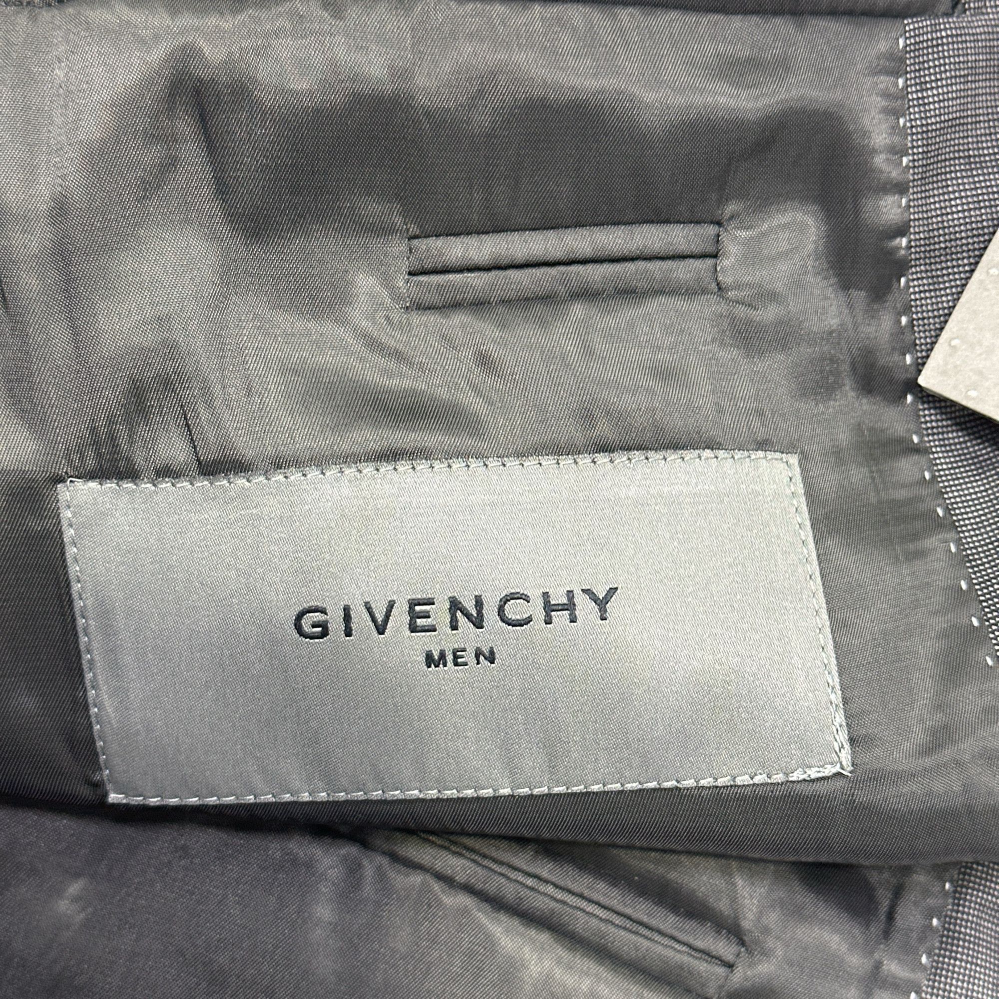 Givenchy Givenchy Gray Wool Blazer Size 38R Size 38R - 4 Thumbnail
