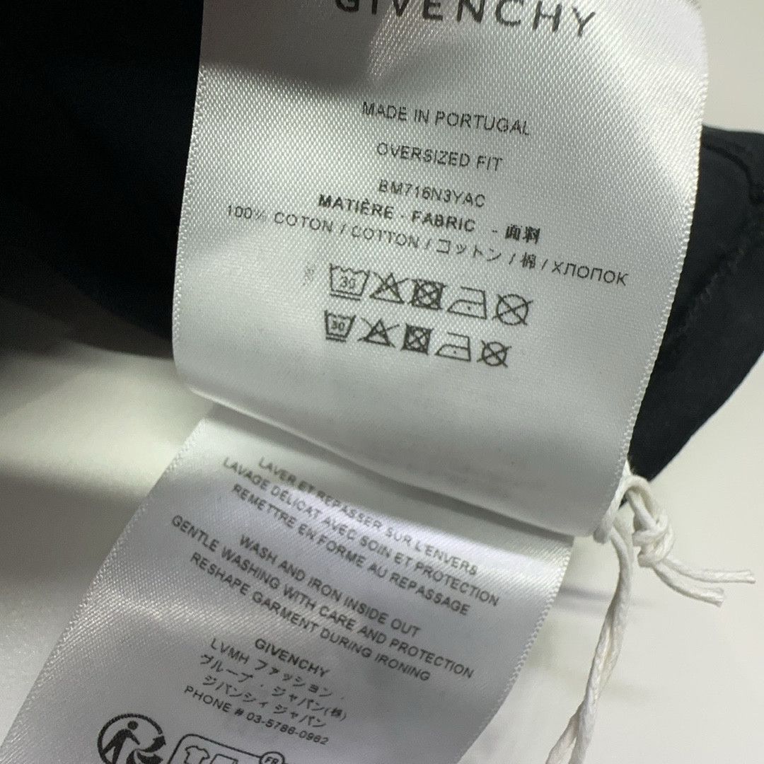 Givenchy Givenchy Logo T-Shirt Size L Size US L / EU 52-54 / 3 - 3 Thumbnail