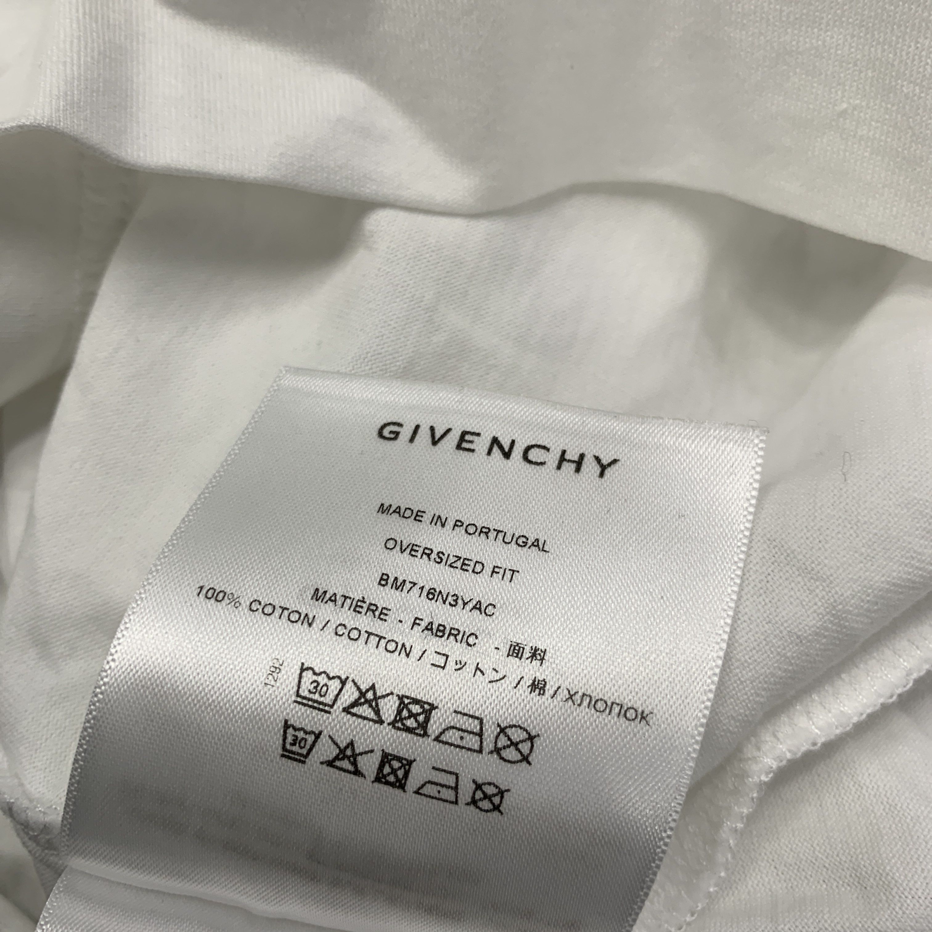 Givenchy Givenchy Logo Print T-Shirt Size S Size US S / EU 44-46 / 1 - 4 Thumbnail