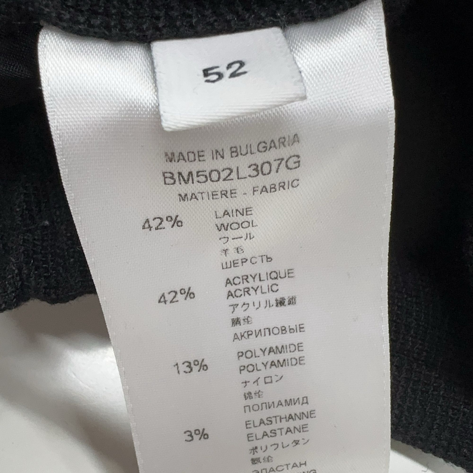 Givenchy Givenchy Wool Blend Joggers Size 52 Size US 36 / EU 52 - 4 Thumbnail