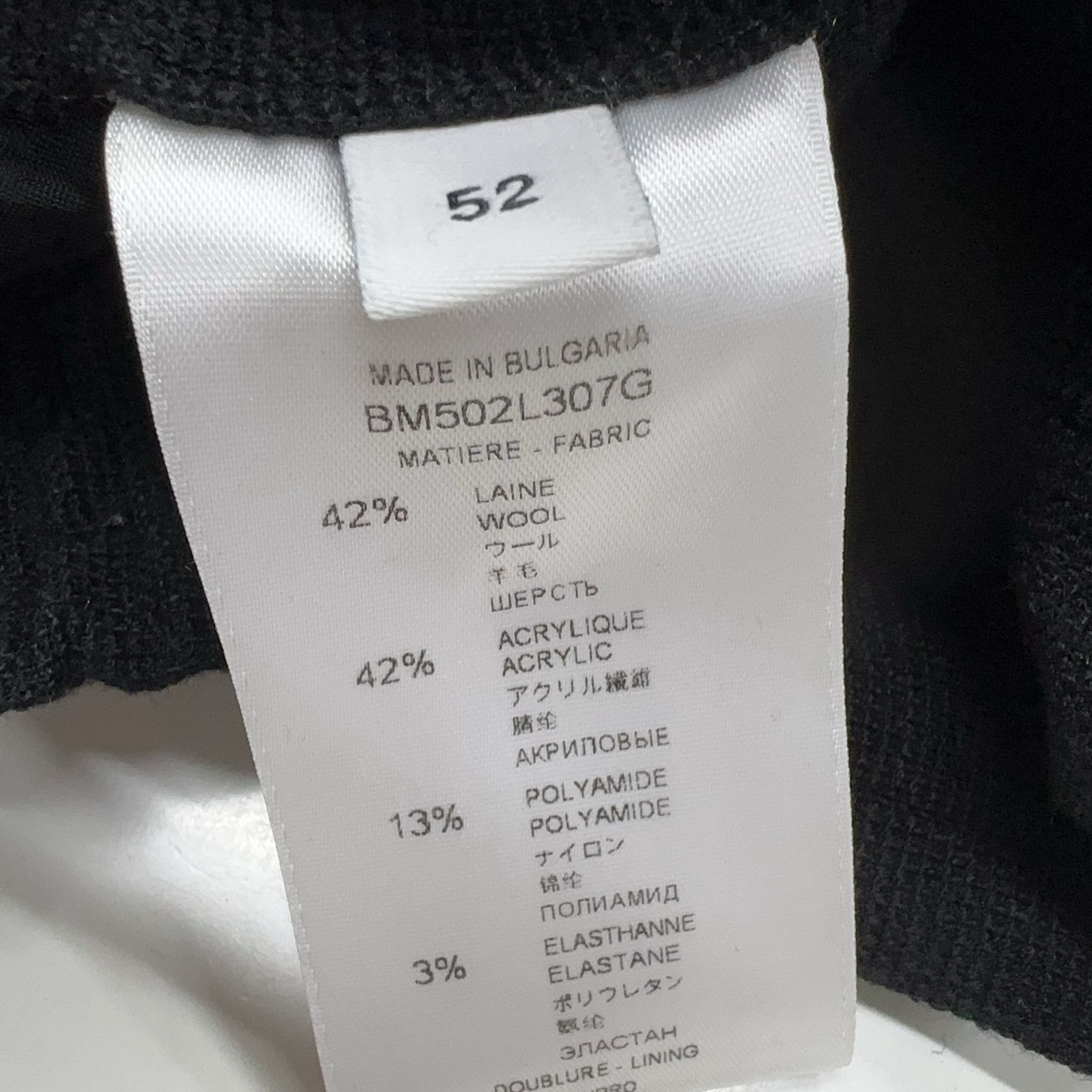 Givenchy Givenchy Wool Blend Joggers Size 52 Size US 36 / EU 52 - 5 Thumbnail