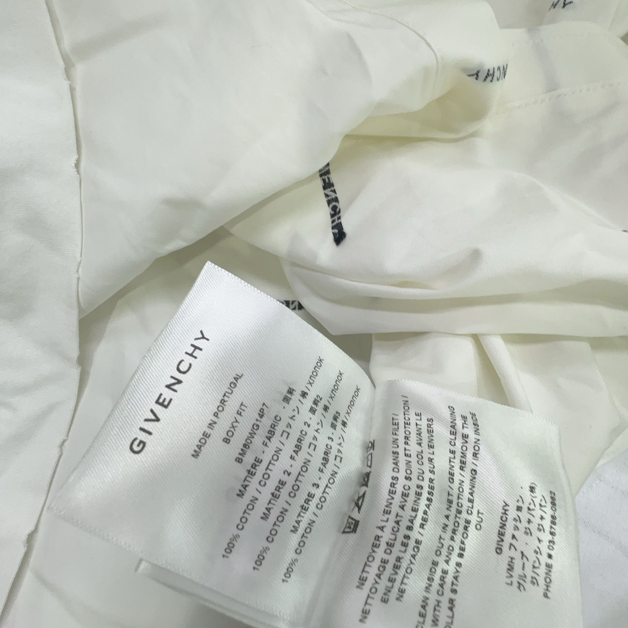 Givenchy Givenchy All-Over Logo Print Button Up Shirt Size 39 Size US M / EU 48-50 / 2 - 6 Thumbnail