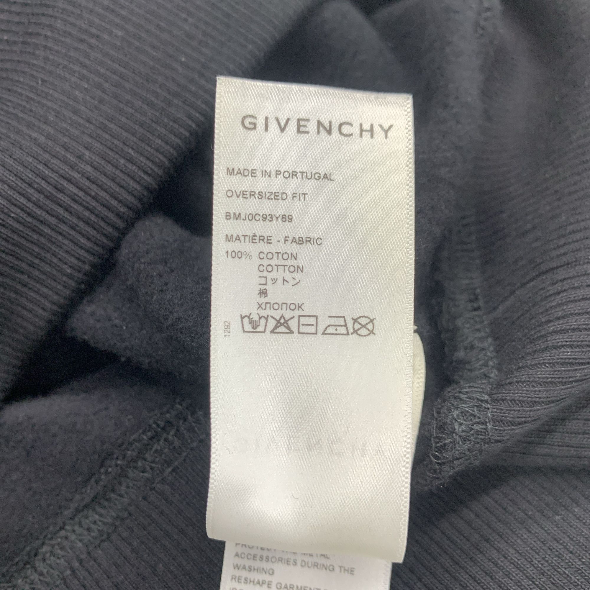 Givenchy Givenchy Logo Print Hoodie Size L Size US L / EU 52-54 / 3 - 4 Thumbnail