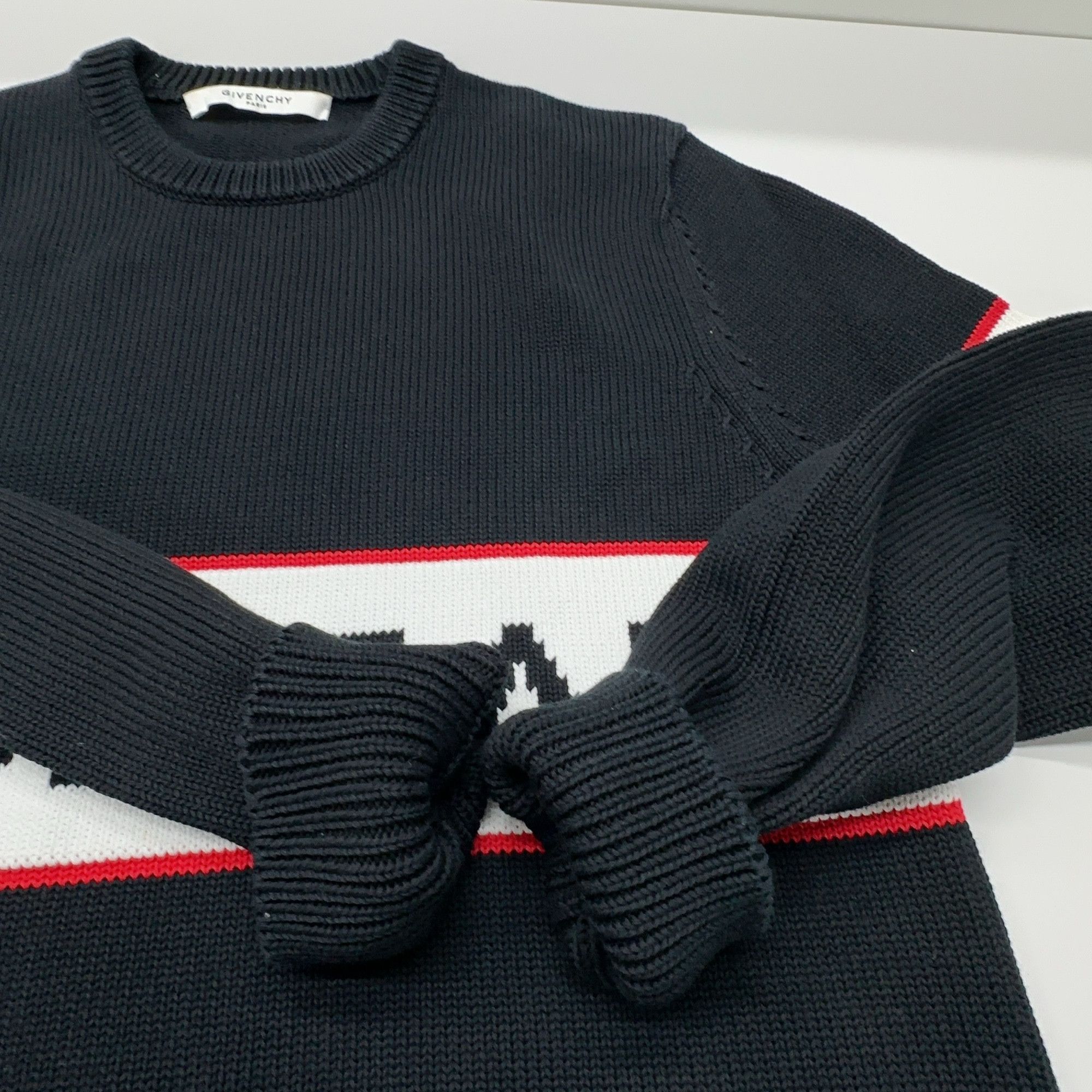 Givenchy Givenchy Logo Knit Sweater US S Size US S / EU 44-46 / 1 - 8 Thumbnail