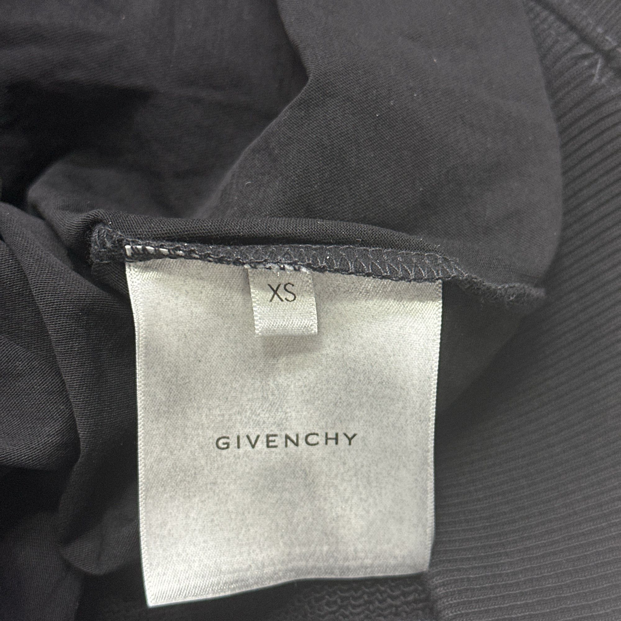 Givenchy Givenchy Distressed Logo Hoodie Size XS Size US XS / EU 42 / 0 - 3 Thumbnail