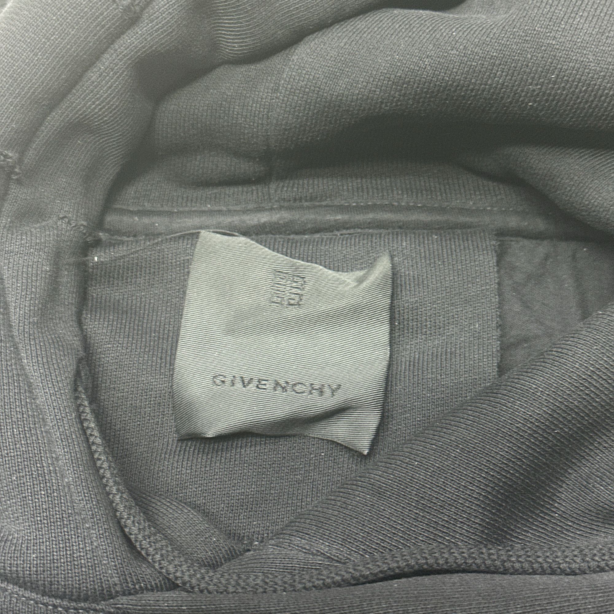 Givenchy Givenchy Distressed Logo Hoodie Size XS Size US XS / EU 42 / 0 - 4 Thumbnail