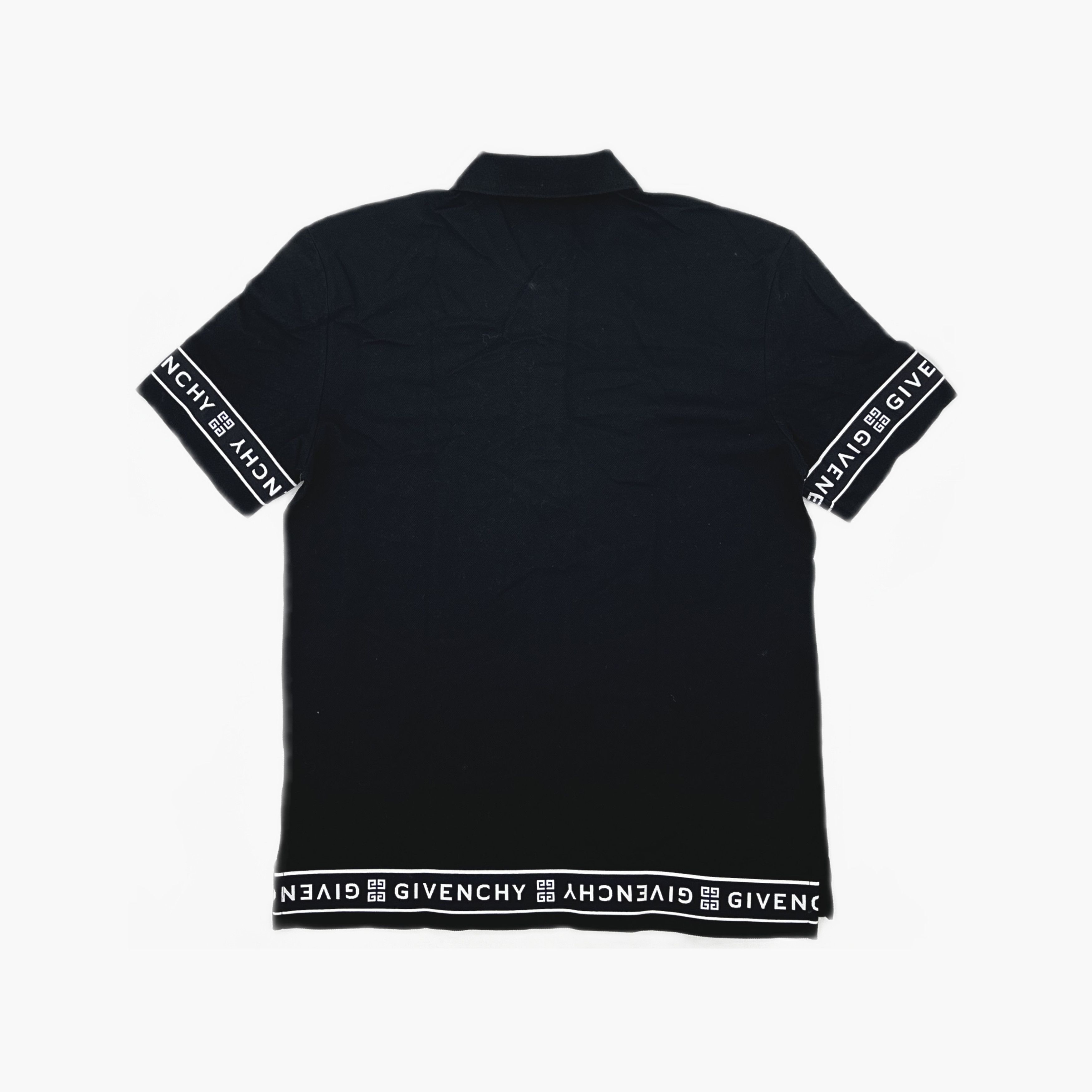 Givenchy Givenchy Logo Sleeve Polo Shirt Size XL Size US XL / EU 56 / 4 - 2 Thumbnail