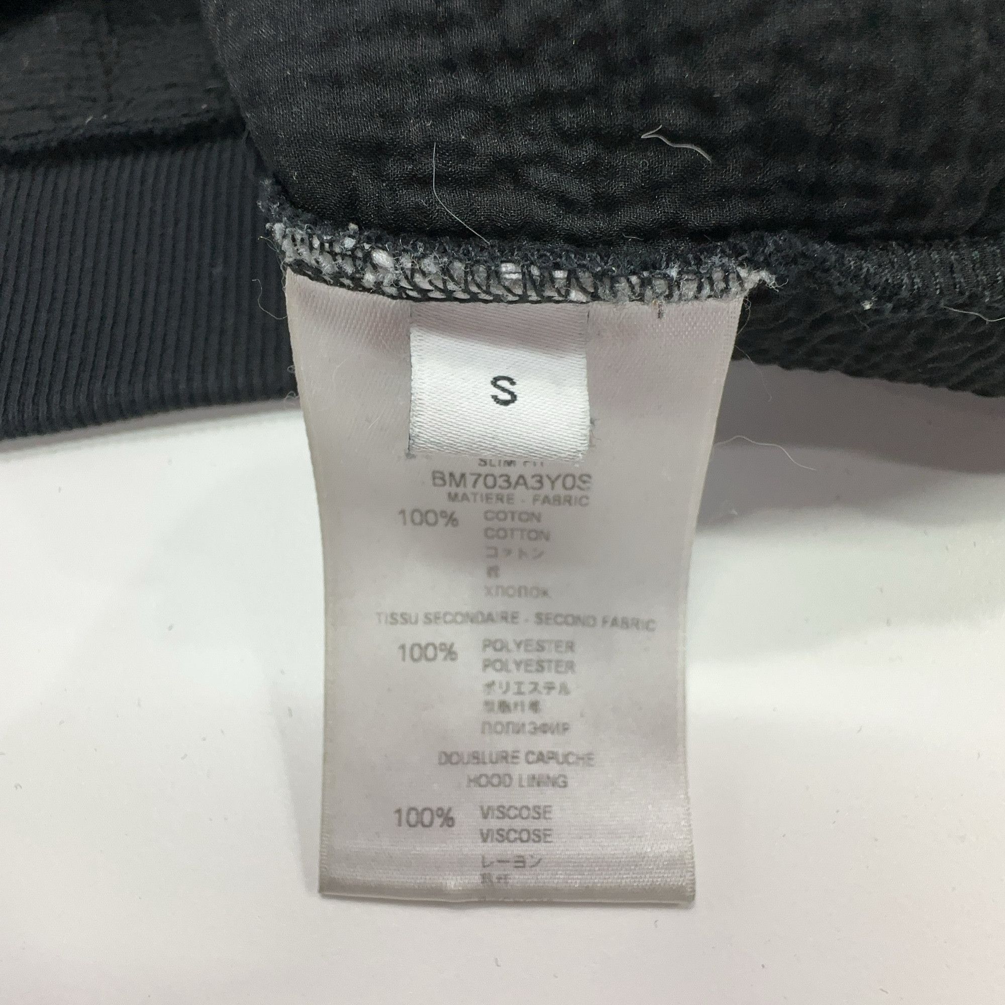 Givenchy Givenchy Distressed Logo Hoodie Size S Size US S / EU 44-46 / 1 - 3 Thumbnail