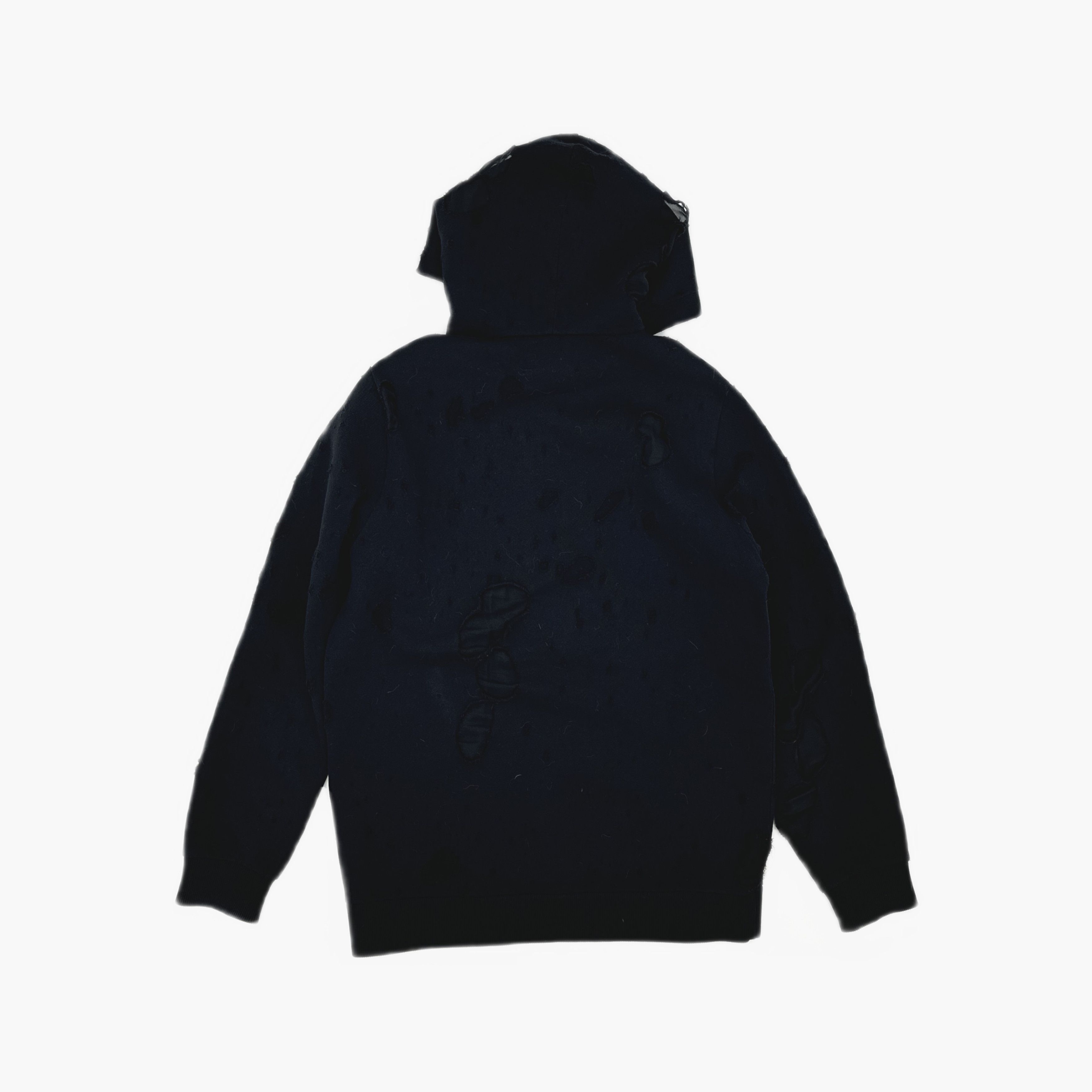 Givenchy Givenchy Distressed Logo Hoodie Size S Size US S / EU 44-46 / 1 - 2 Thumbnail