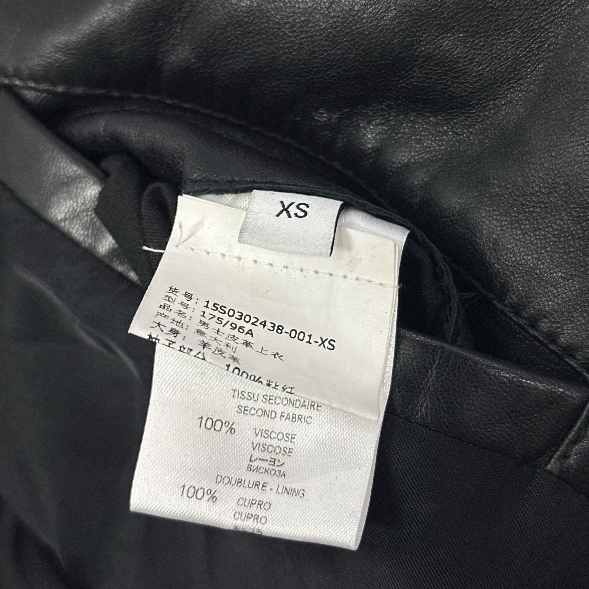 Givenchy Givenchy Leather Hooded Jacket Size XS Size US XS / EU 42 / 0 - 4 Thumbnail