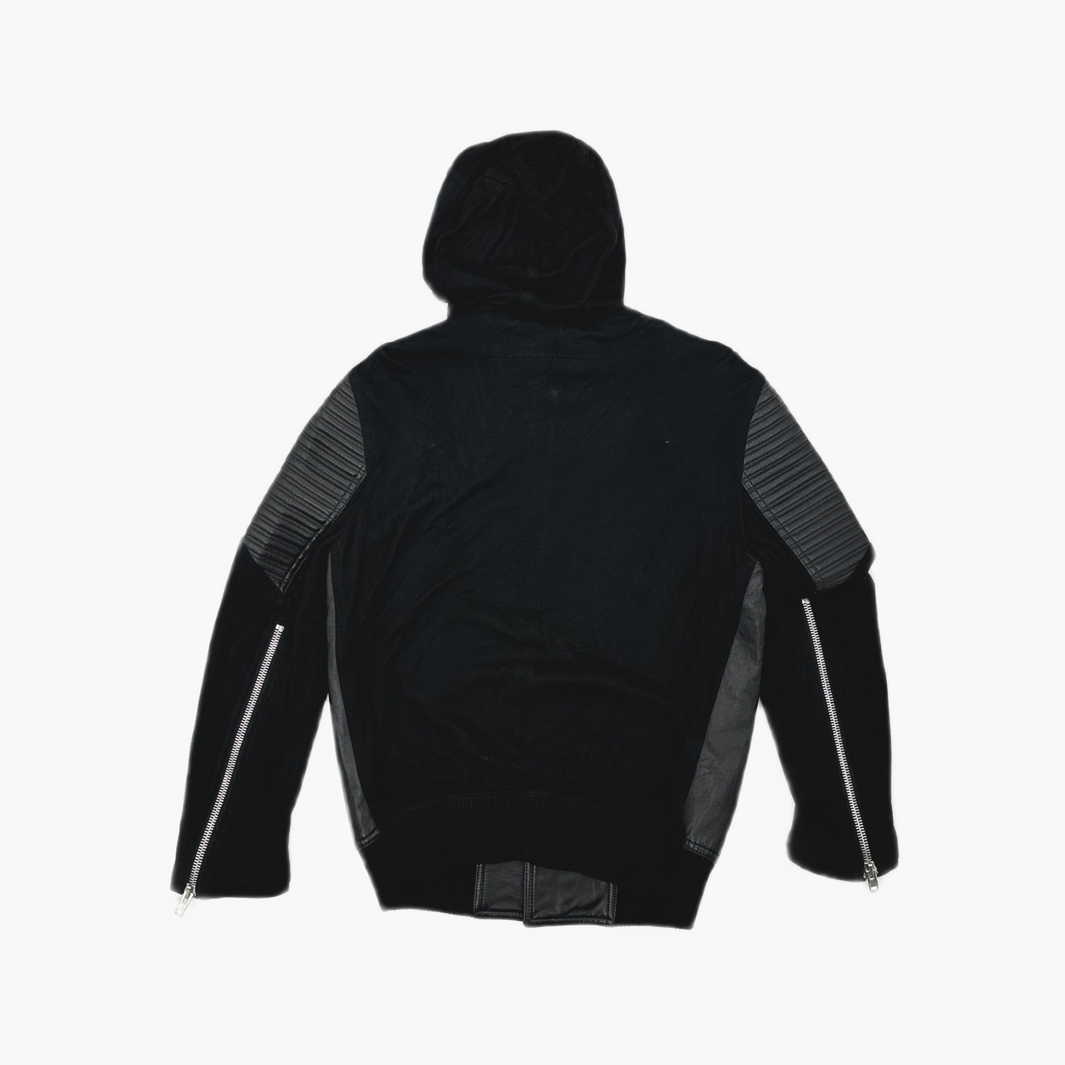 Givenchy Givenchy Leather Hooded Jacket Size XS Size US XS / EU 42 / 0 - 2 Thumbnail