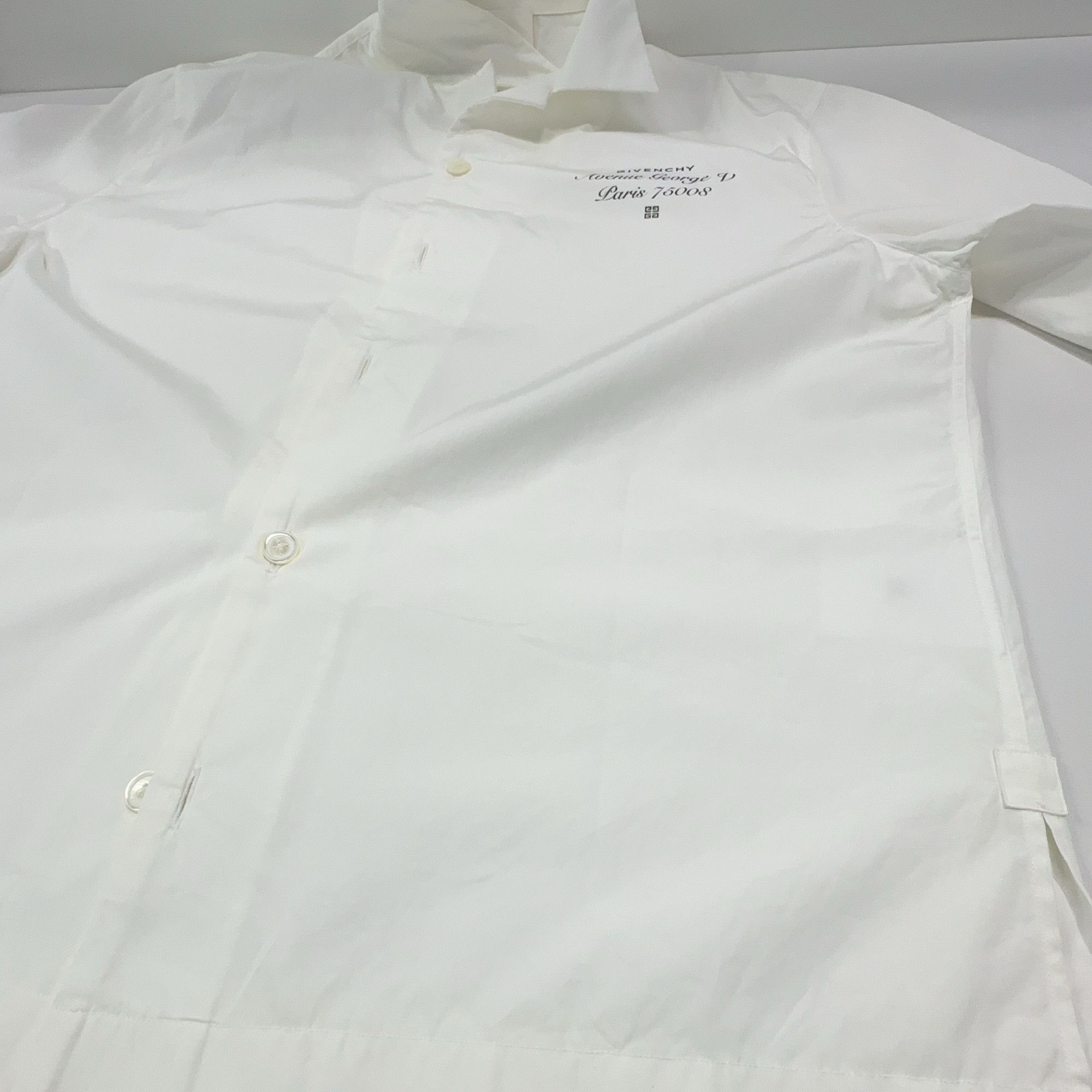 Givenchy Givenchy Logo Print Short Sleeve Shirt Size M Size US M / EU 48-50 / 2 - 9 Thumbnail