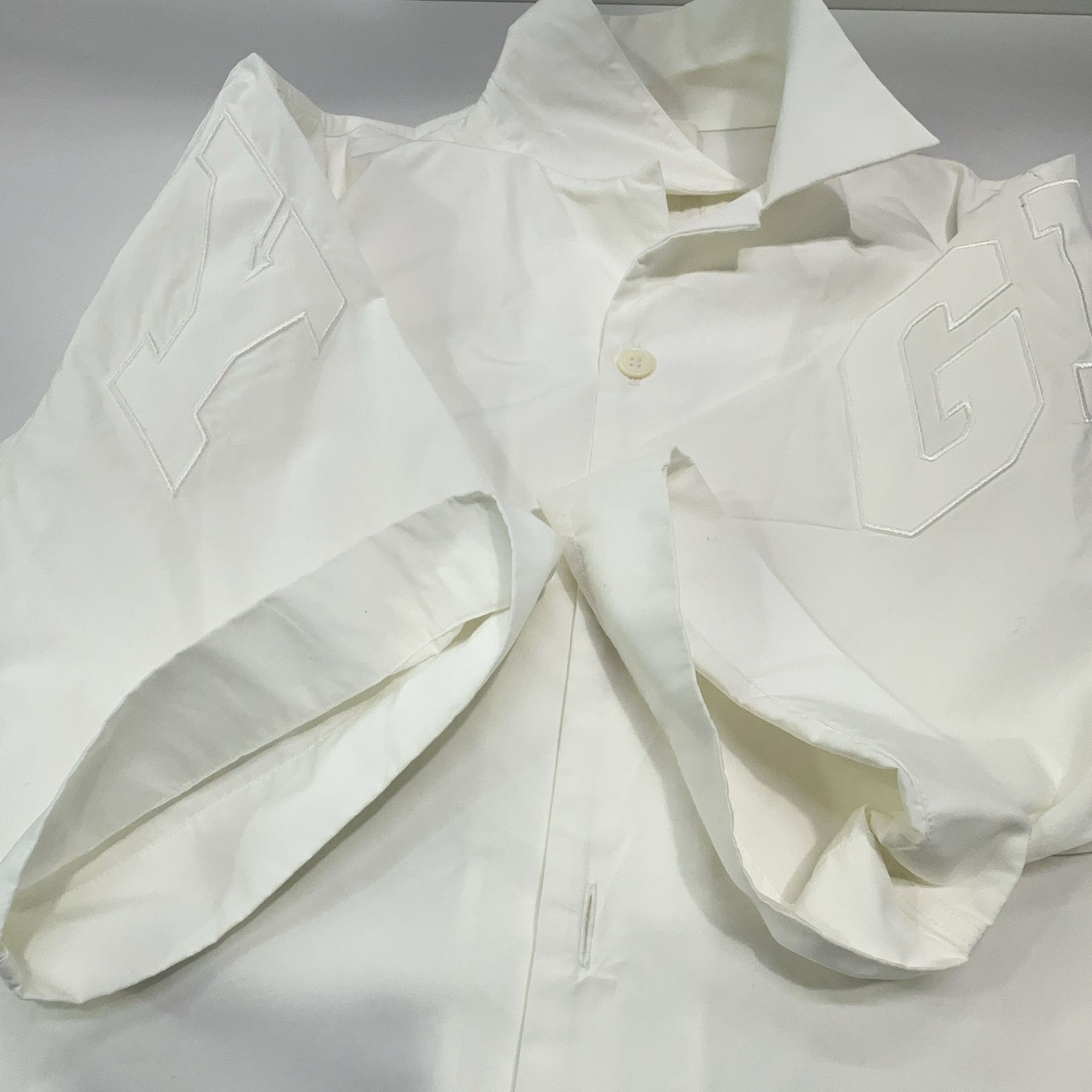 Givenchy Givenchy Logo Print Short Sleeve Shirt Size M Size US M / EU 48-50 / 2 - 11 Thumbnail