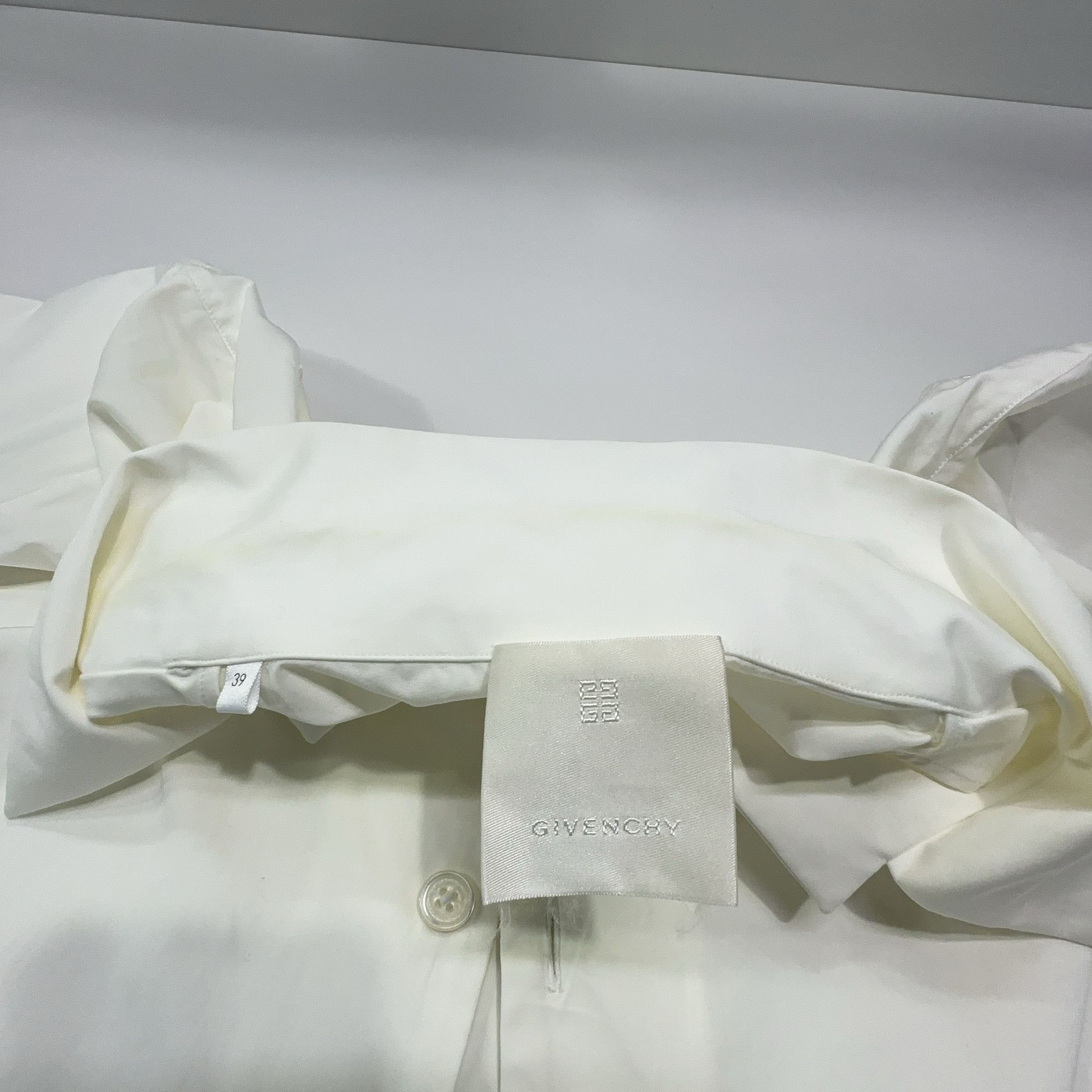 Givenchy Givenchy Logo Print Short Sleeve Shirt Size M Size US M / EU 48-50 / 2 - 6 Thumbnail
