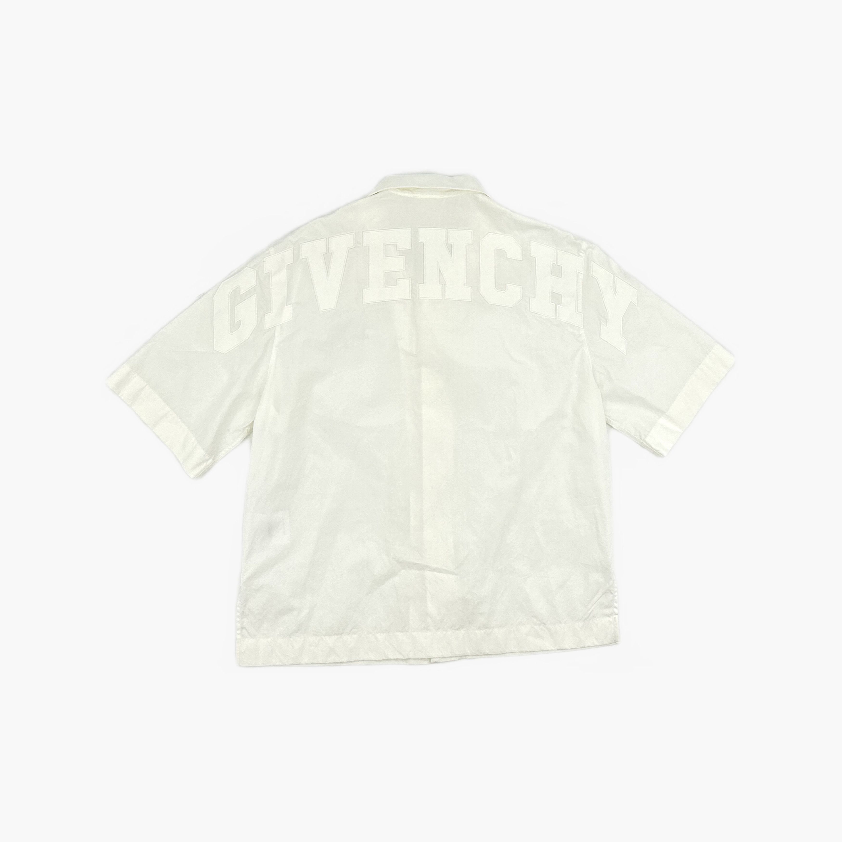 Givenchy Givenchy Logo Print Short Sleeve Shirt Size M Size US M / EU 48-50 / 2 - 2 Thumbnail