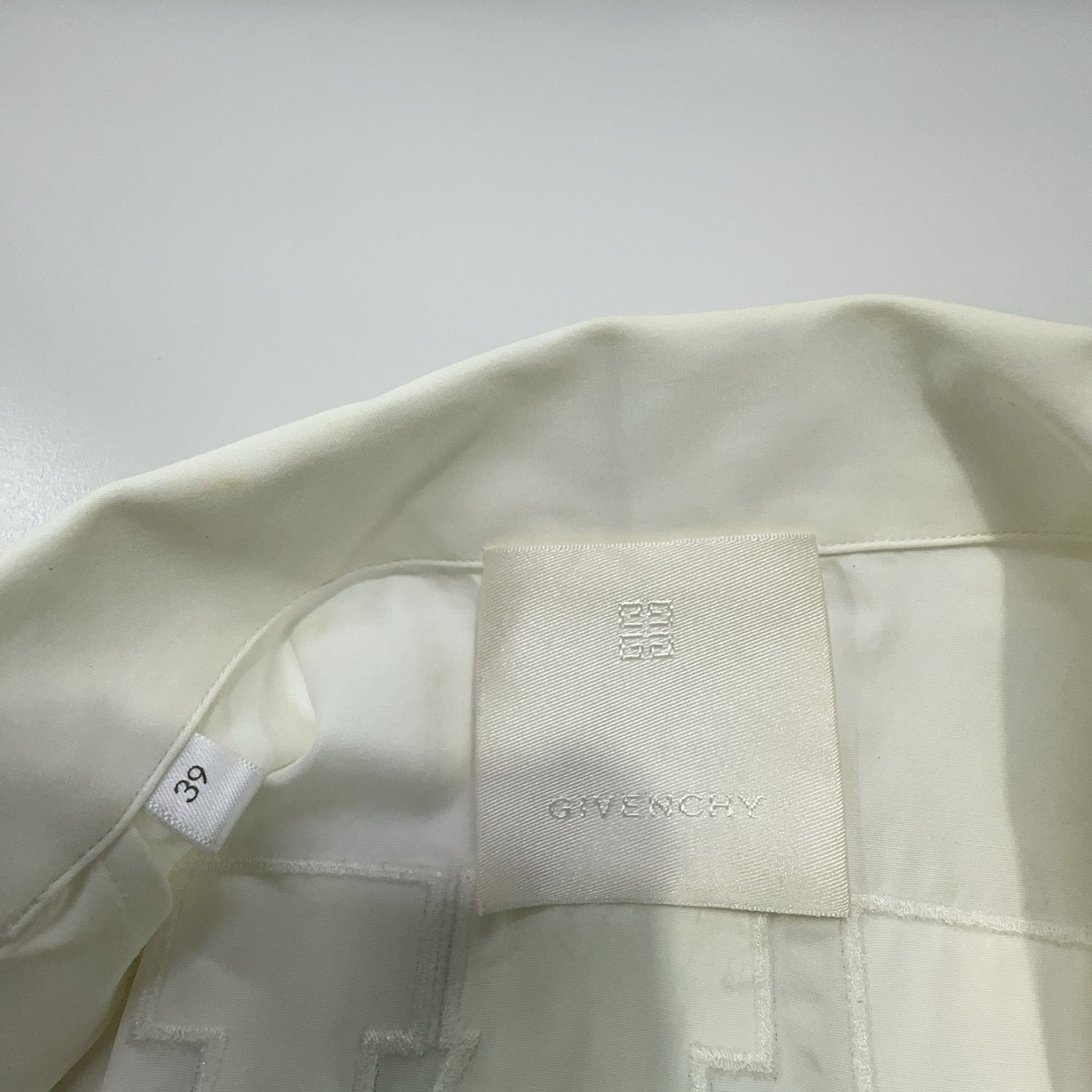 Givenchy Givenchy Logo Print Short Sleeve Shirt Size M Size US M / EU 48-50 / 2 - 3 Thumbnail