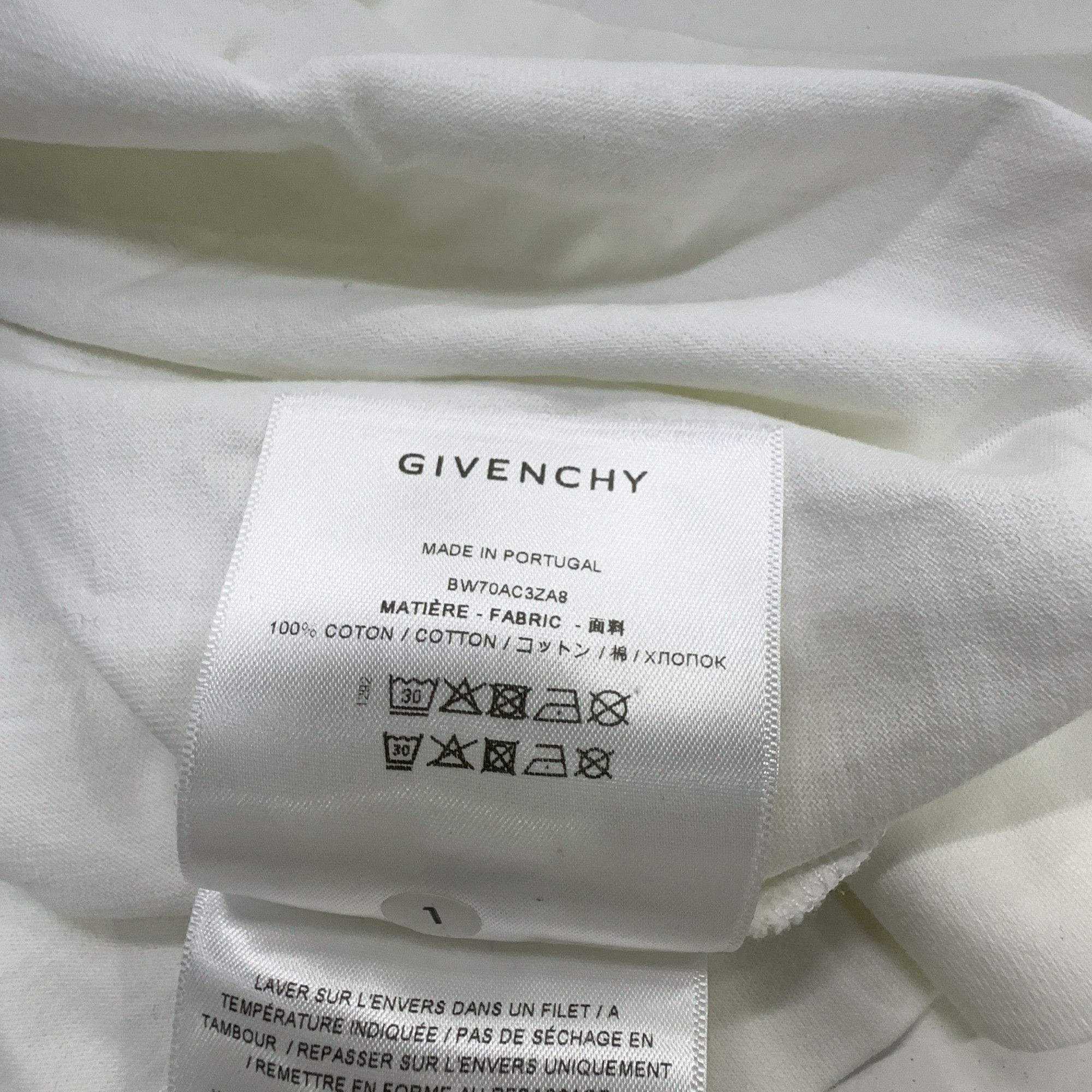 Givenchy Givenchy Remember That I Love You T-Shirt Size M Size US M / EU 48-50 / 2 - 6 Thumbnail