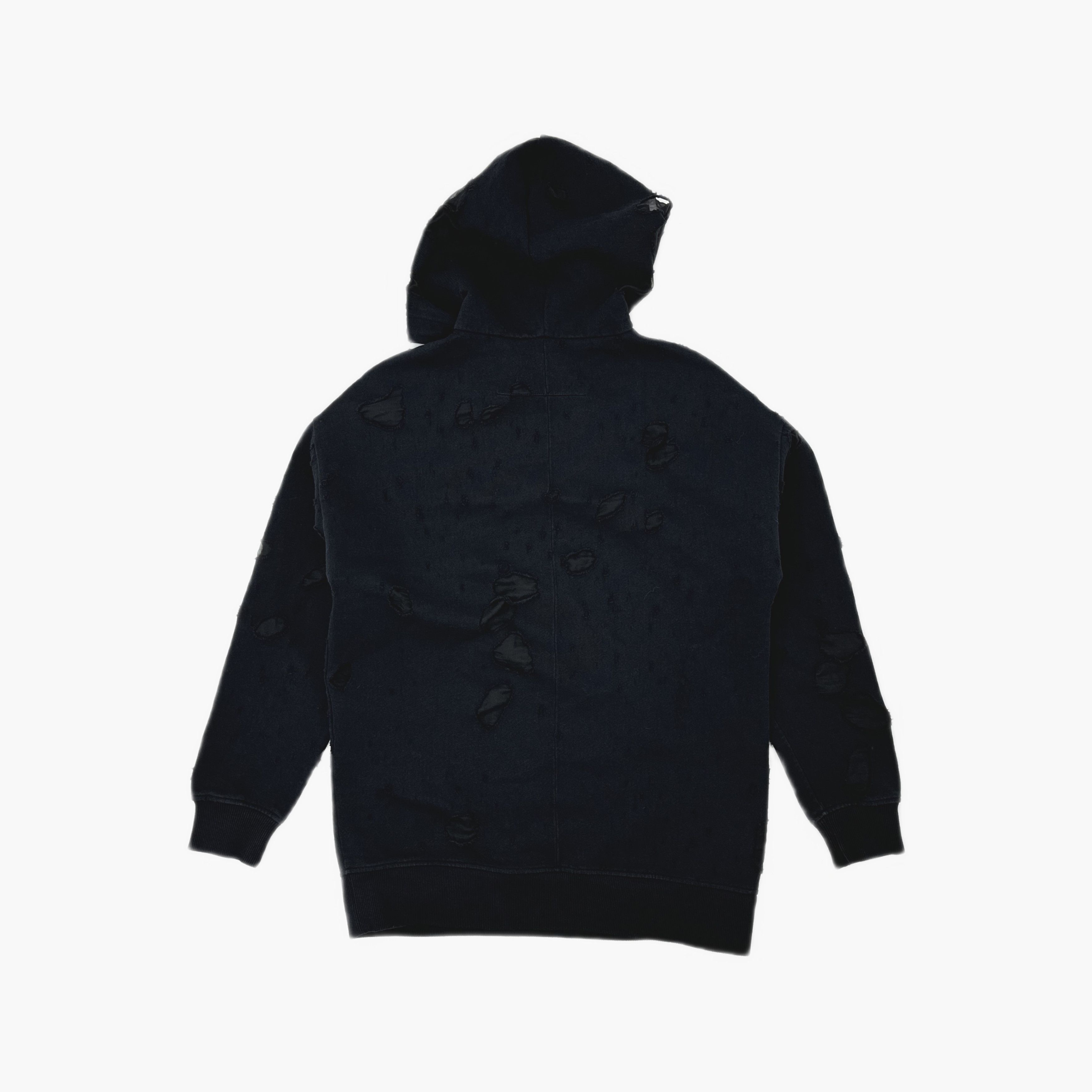 Givenchy Givenchy Distressed Logo Hoodie Size XS Size US XS / EU 42 / 0 - 2 Thumbnail