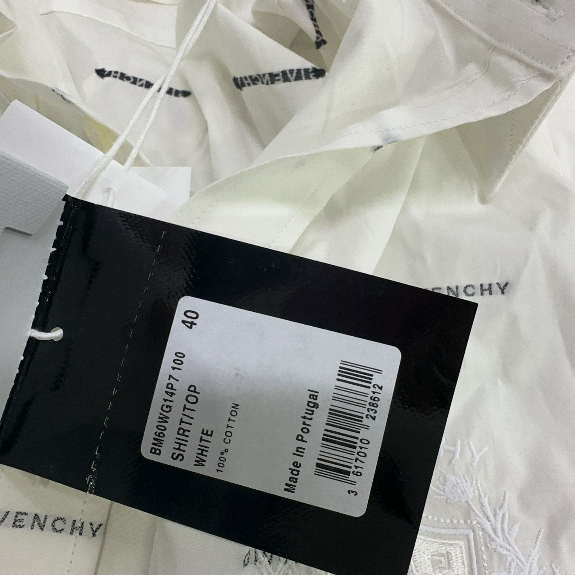Givenchy Givenchy Logo Print Shirt Size M Size US XXS / EU 40 - 5 Thumbnail