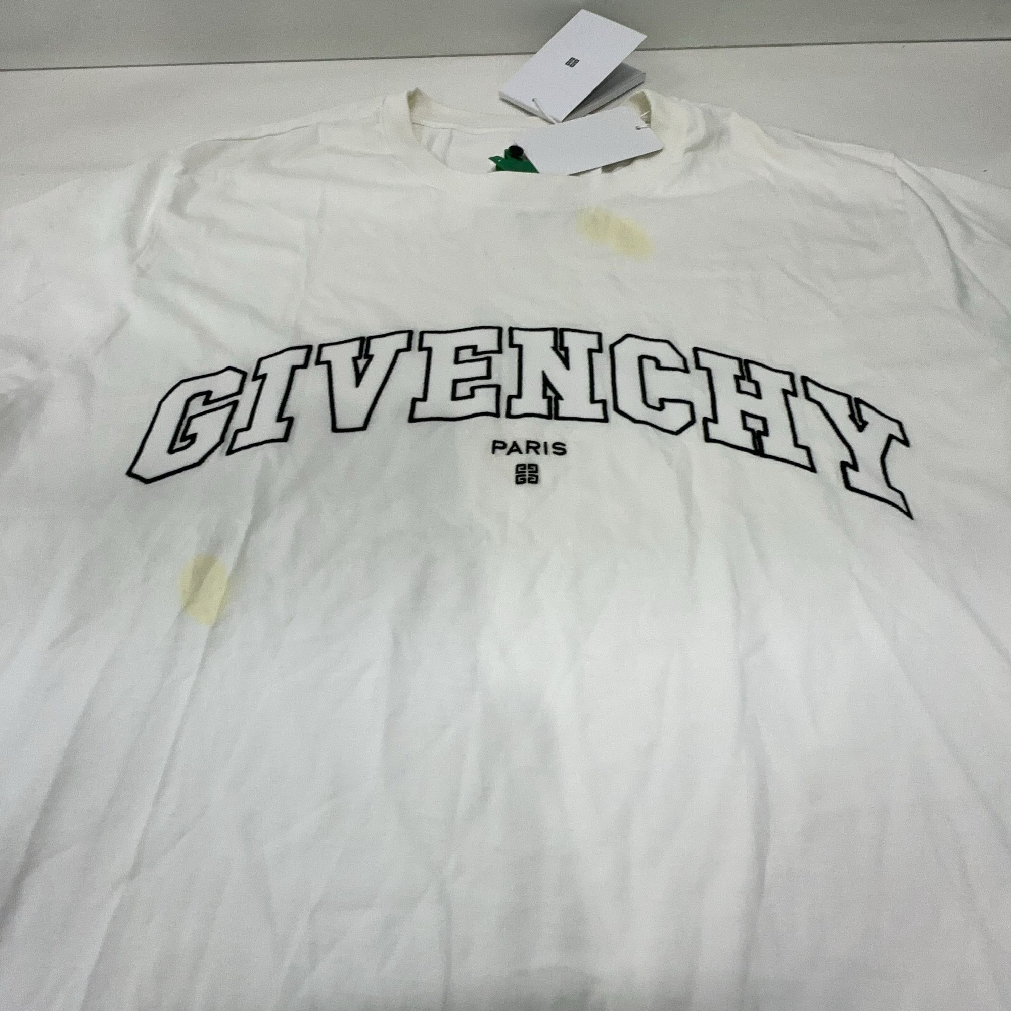 Givenchy Givenchy Logo Embroidery T-Shirt Size M Size US M / EU 48-50 / 2 - 8 Thumbnail