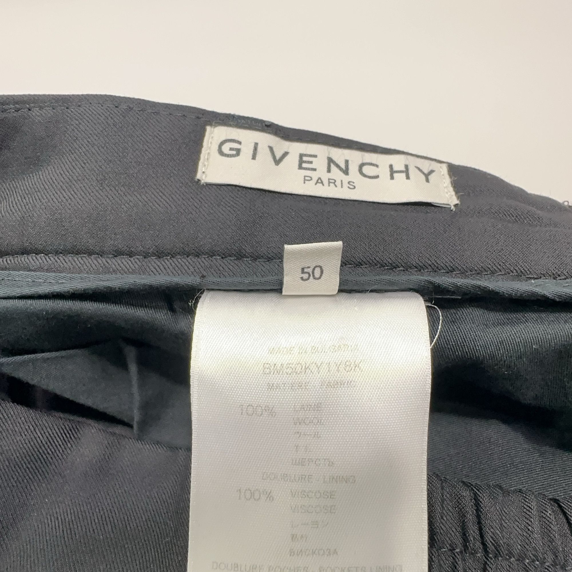 Givenchy Givenchy Wool Casual Pants Size 34 Size US 34 / EU 50 - 4 Thumbnail