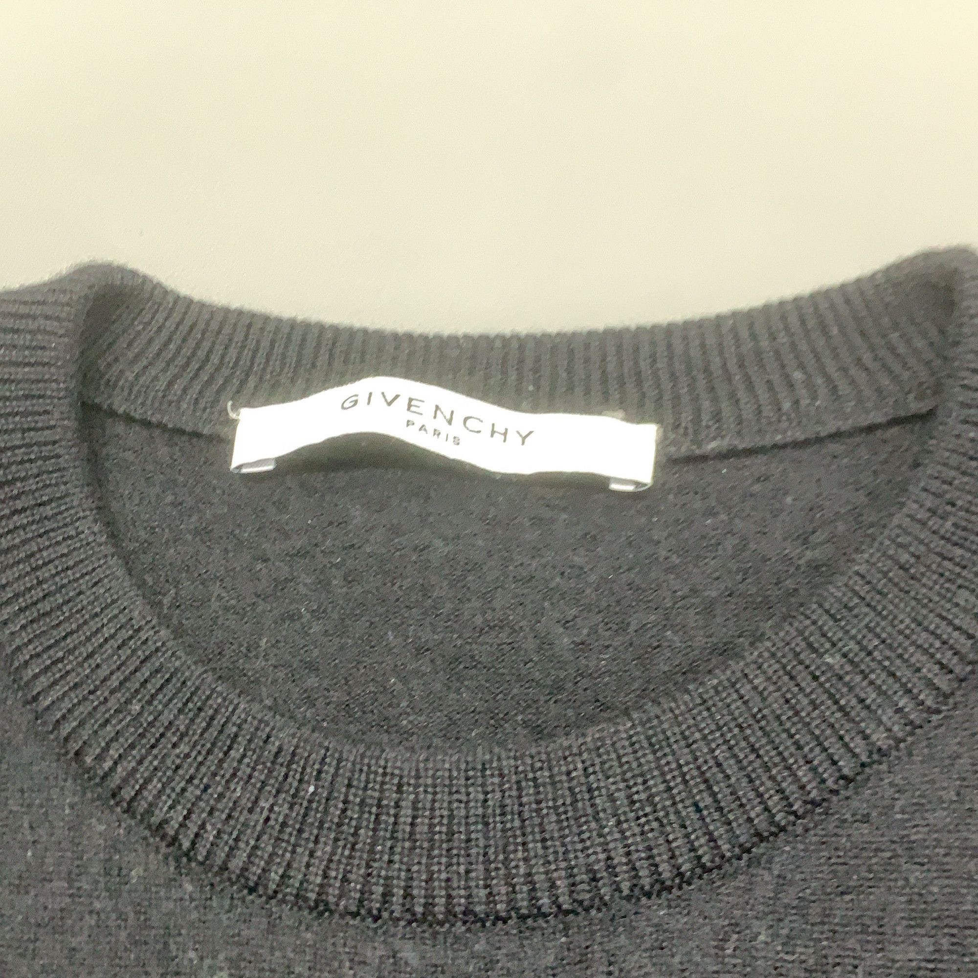 Givenchy Givenchy Multi-Color Logo Wool Sweater Size XS Size US XS / EU 42 / 0 - 5 Thumbnail