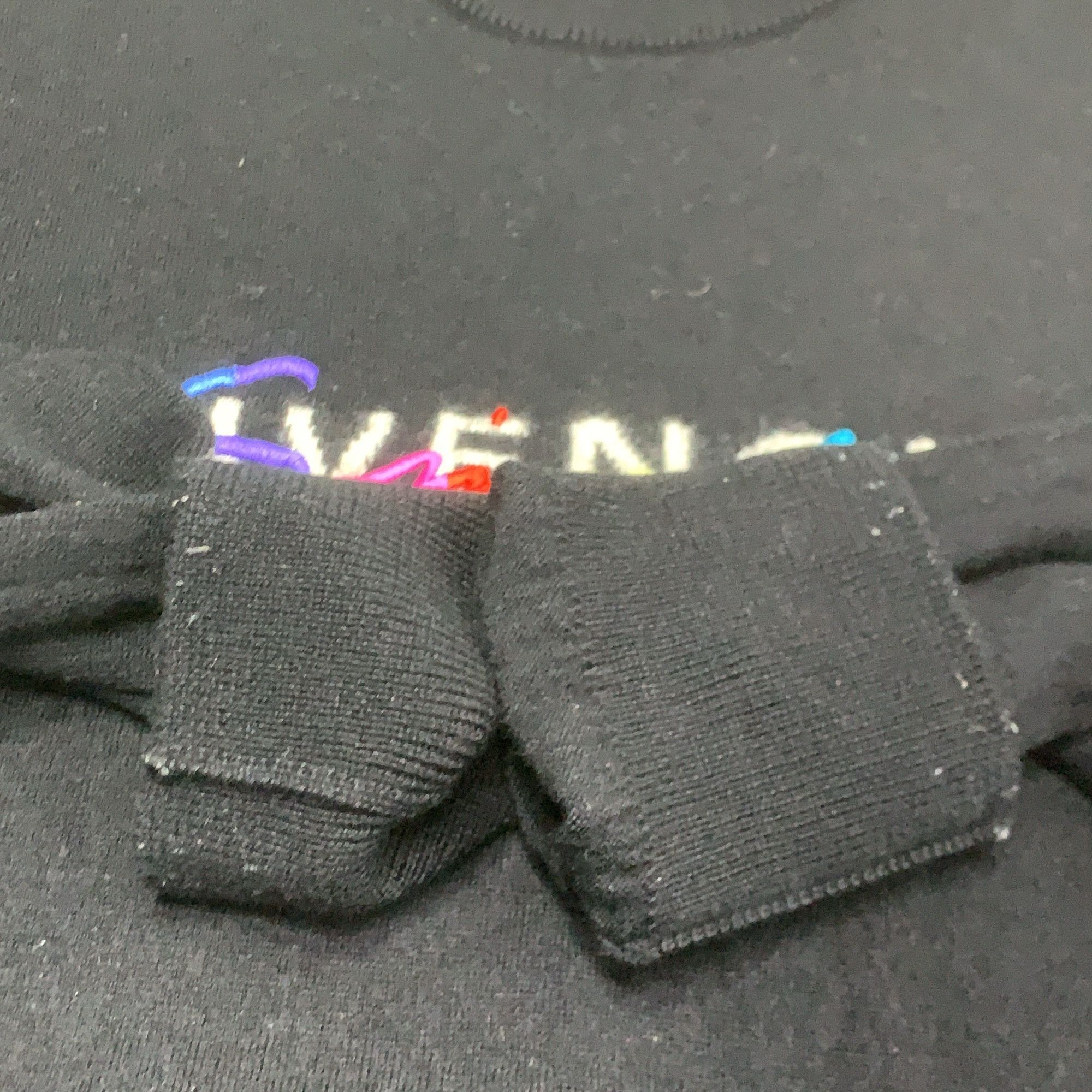 Givenchy Givenchy Multi-Color Logo Wool Sweater Size XS Size US XS / EU 42 / 0 - 7 Thumbnail