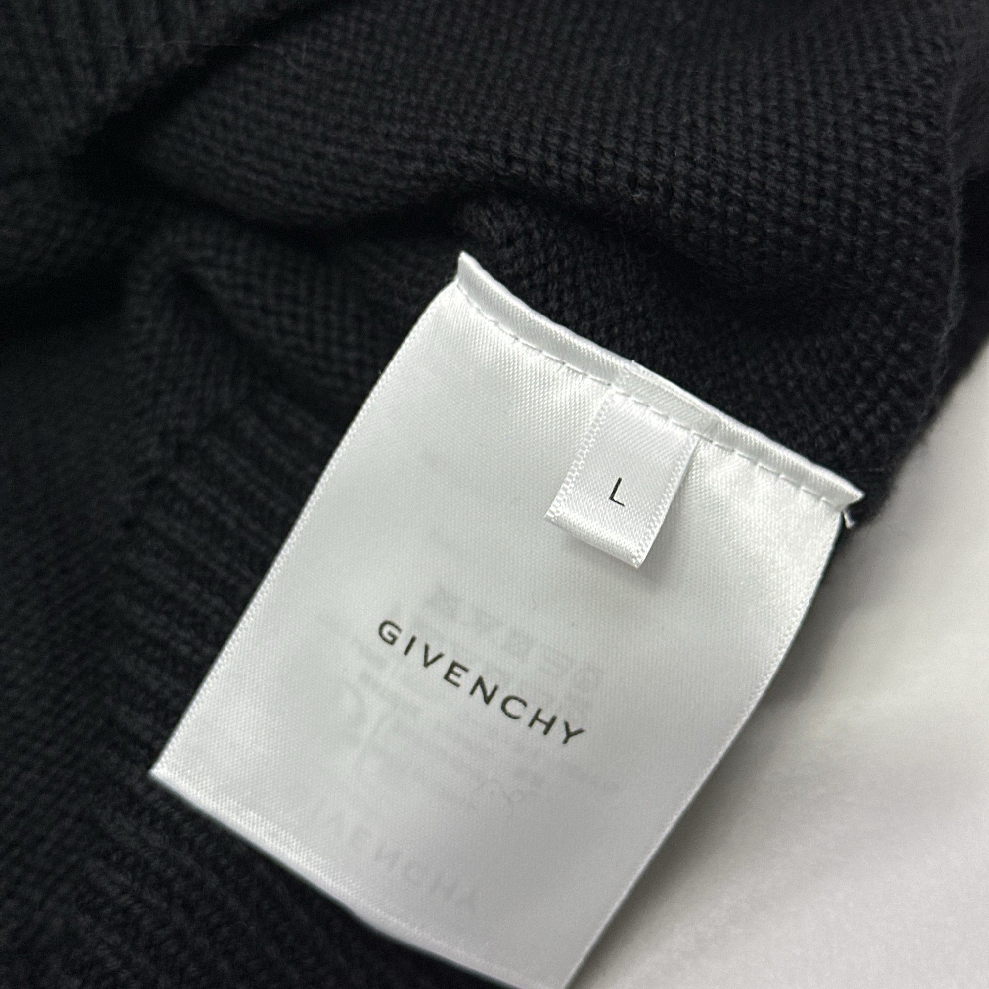 Givenchy Givenchy Logo Knit Sweater Size L Size US L / EU 52-54 / 3 - 3 Thumbnail