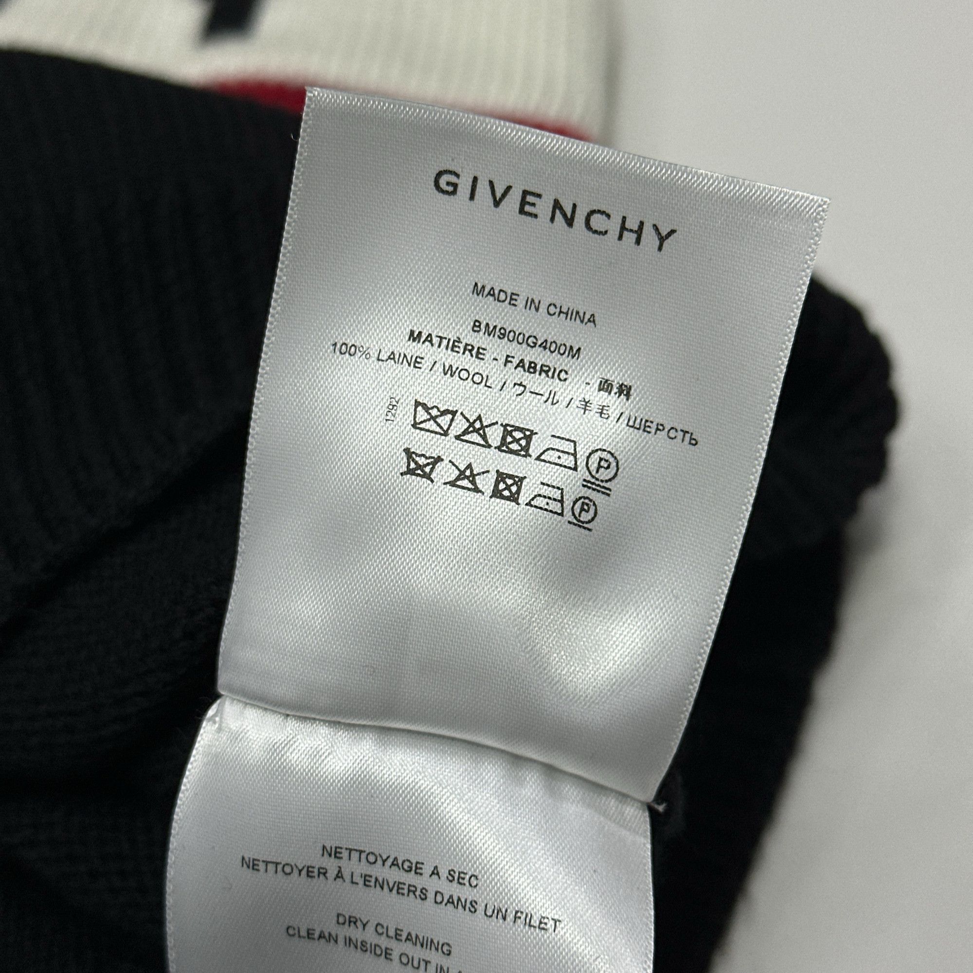 Givenchy Givenchy Logo Knit Sweater Size L Size US L / EU 52-54 / 3 - 2 Thumbnail