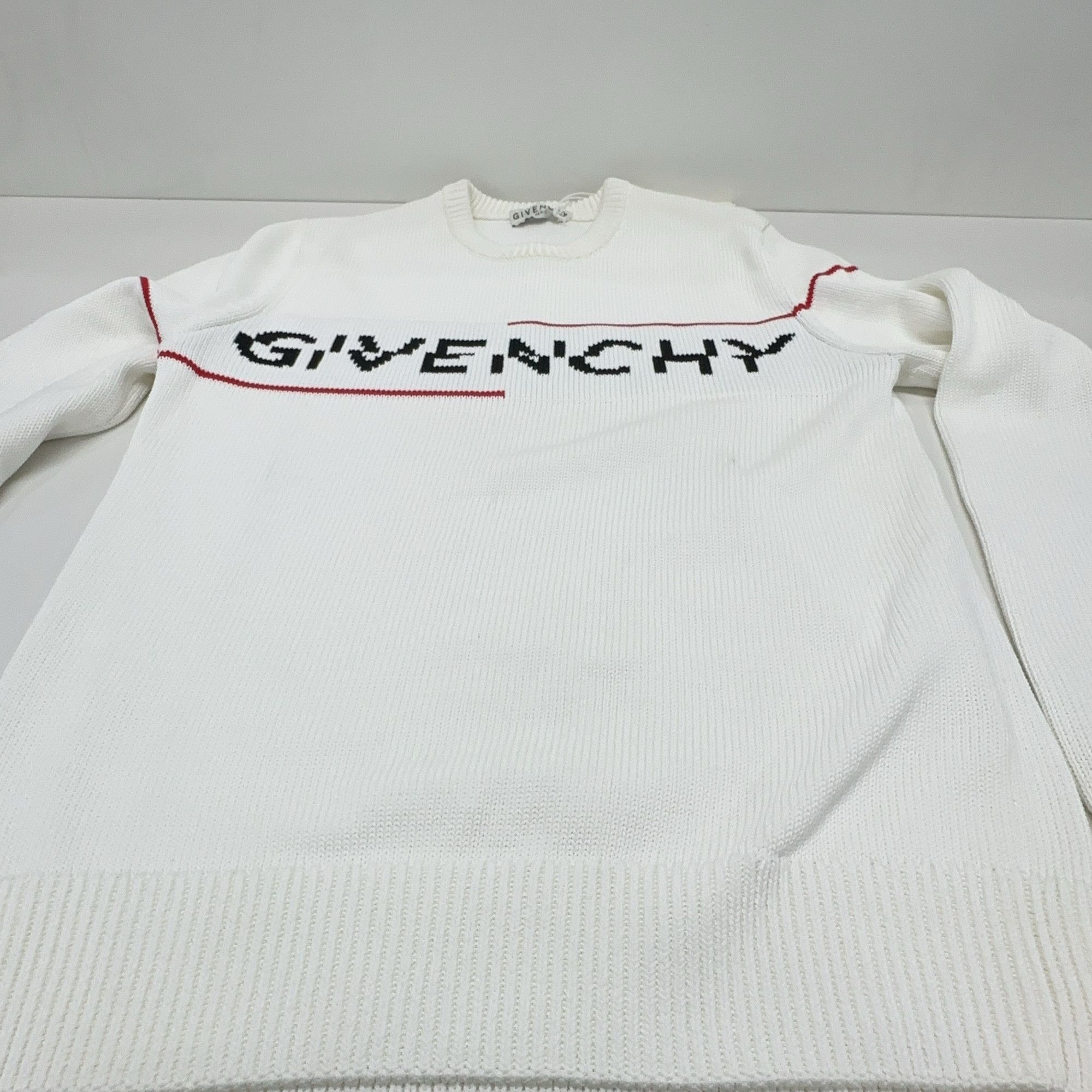 Givenchy Givenchy Logo Knit Sweater Size S Size US S / EU 44-46 / 1 - 9 Thumbnail