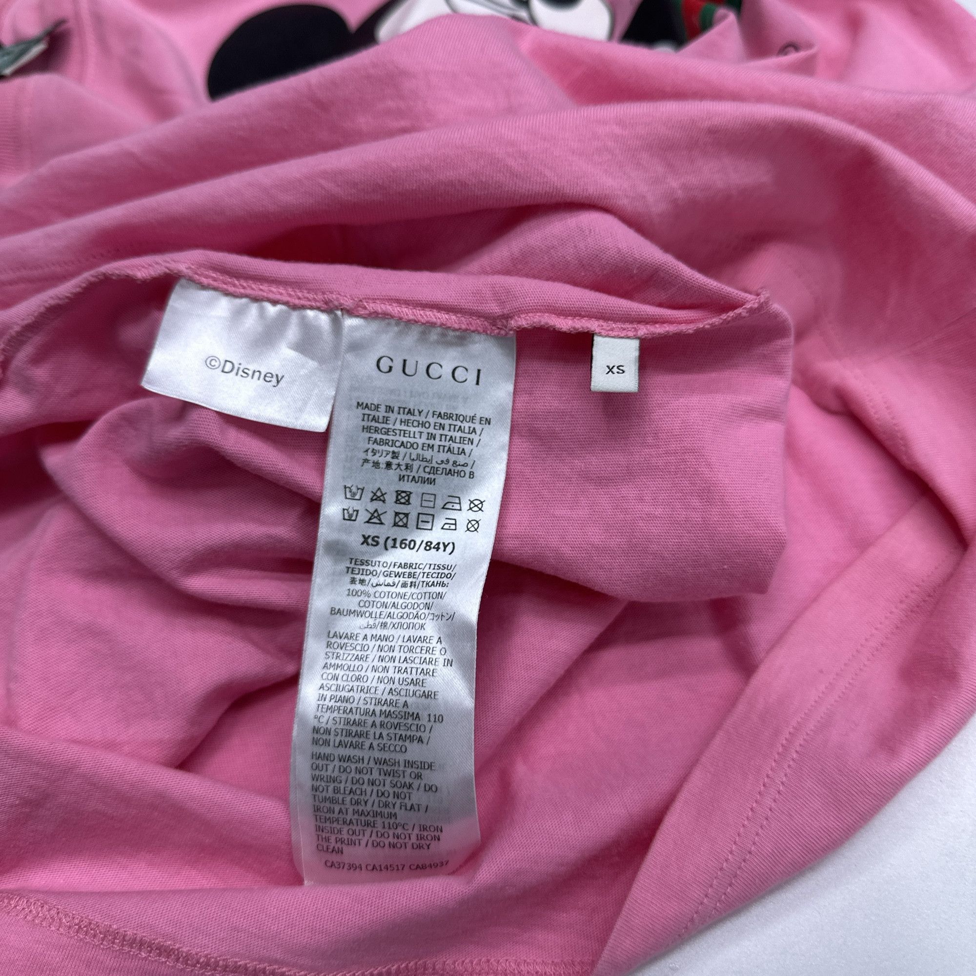 Gucci Gucci x Disney Mickey Mouse T-Shirt Size XS Size XS / US 0-2 / IT 36-38 - 4 Thumbnail