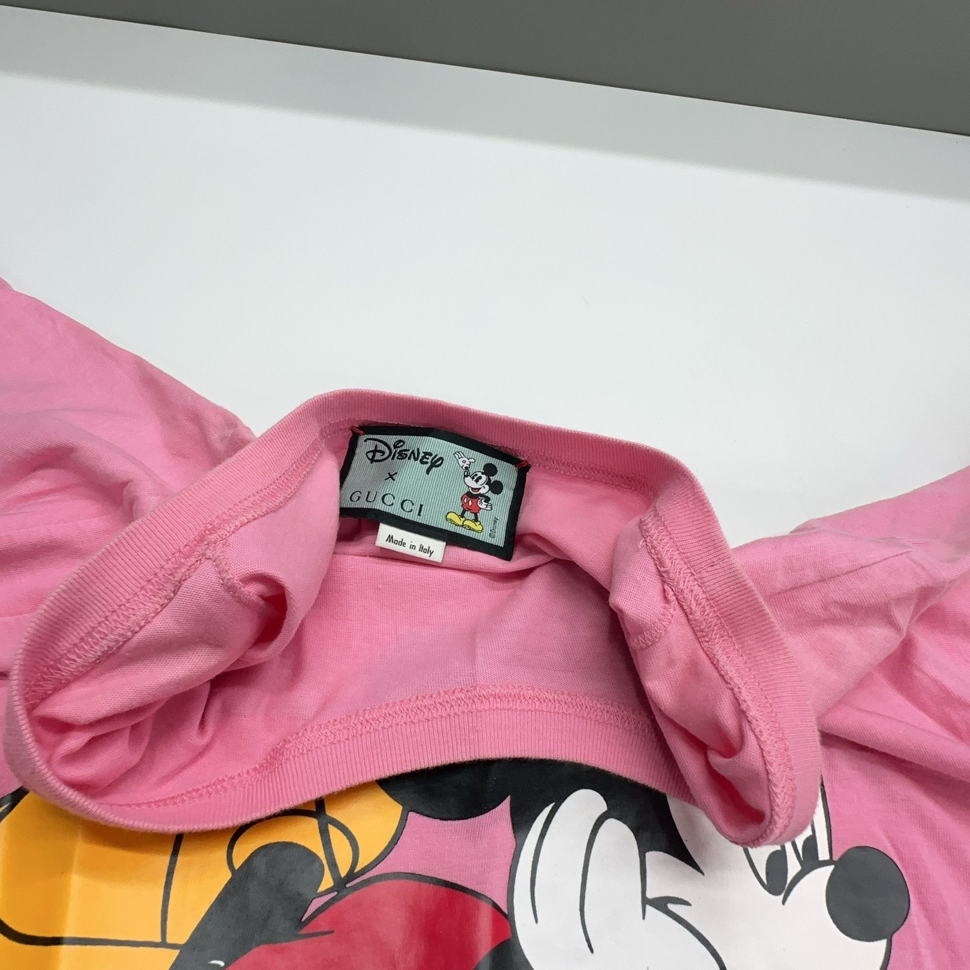 Gucci Gucci x Disney Mickey Mouse T-Shirt Size XS Size XS / US 0-2 / IT 36-38 - 7 Thumbnail
