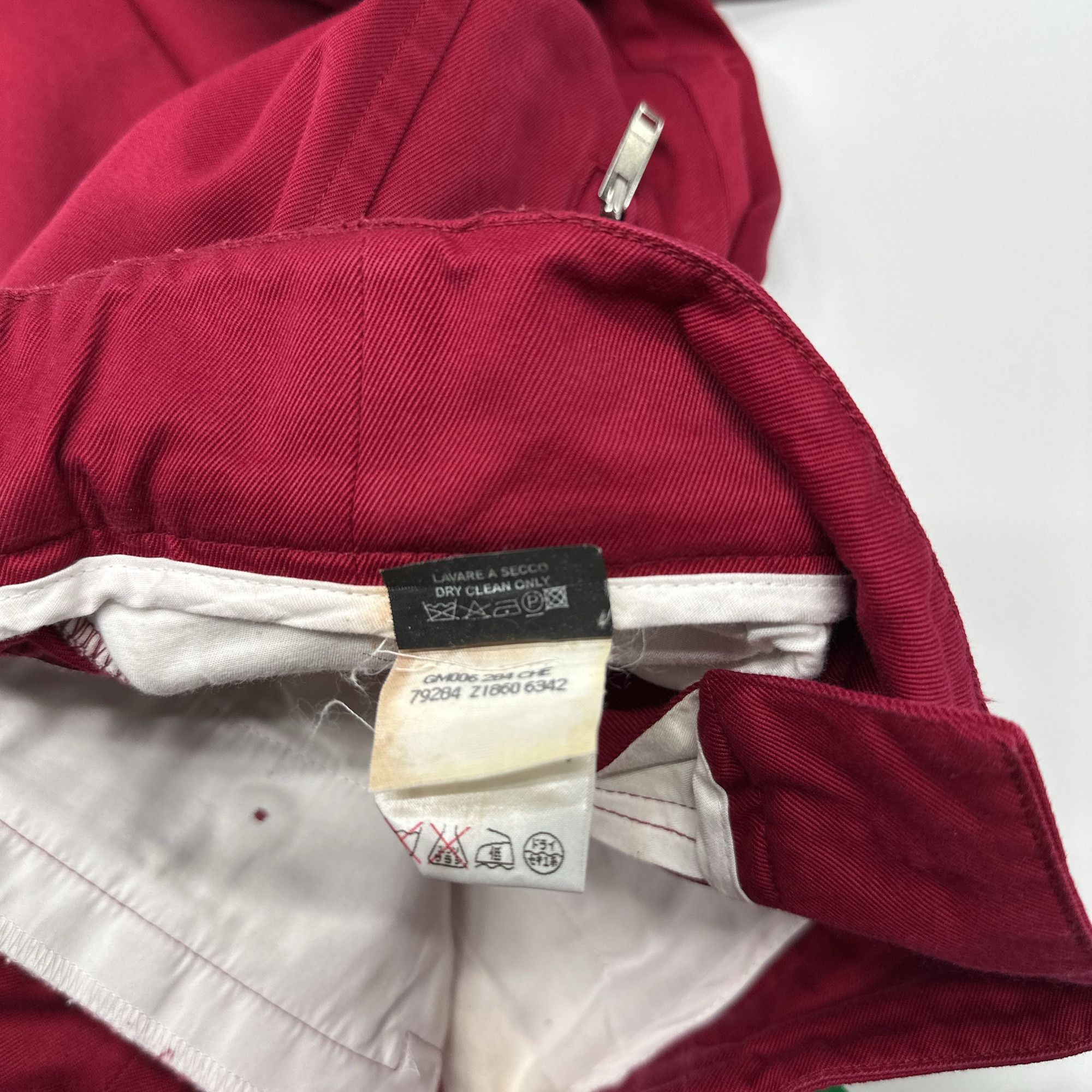 Gucci Gucci Red Adjustable Waist Pants Size 50 Size 36" / US 14 / IT 50 - 4 Thumbnail