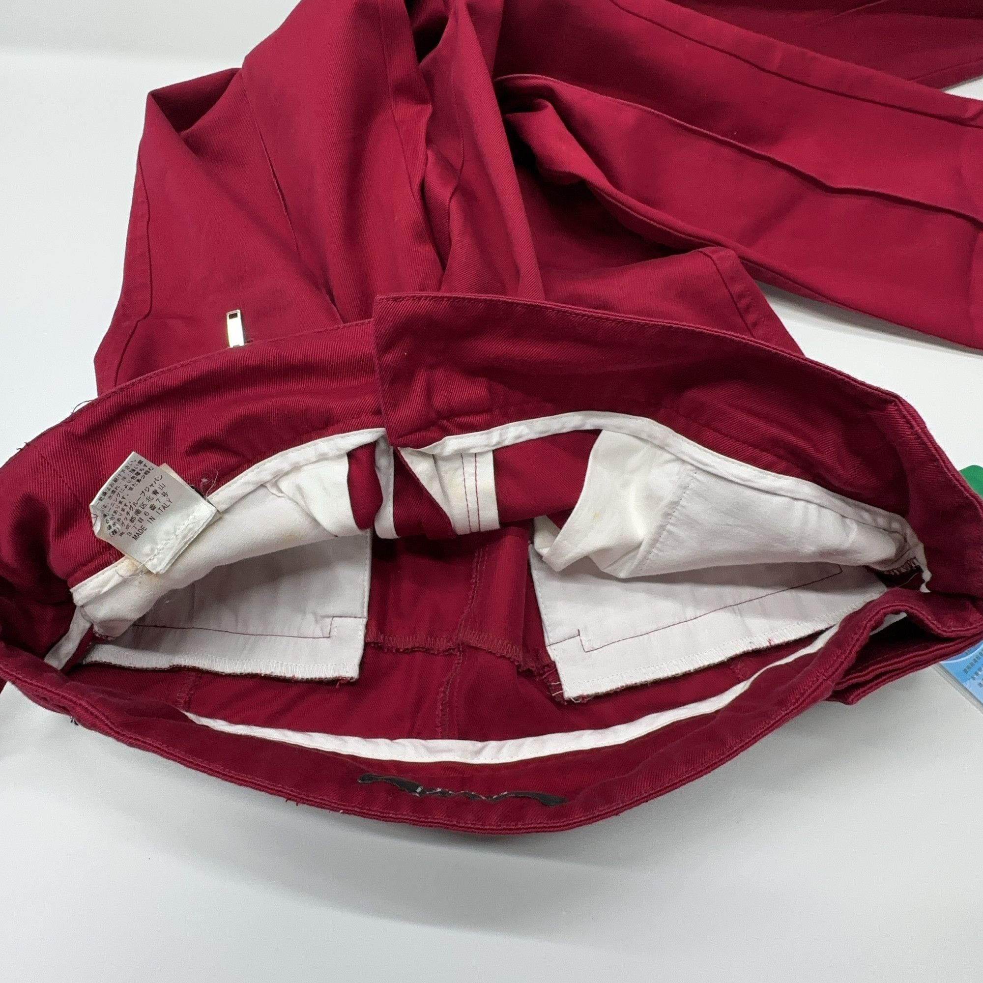 Gucci Gucci Red Adjustable Waist Pants Size 50 Size 36" / US 14 / IT 50 - 5 Thumbnail