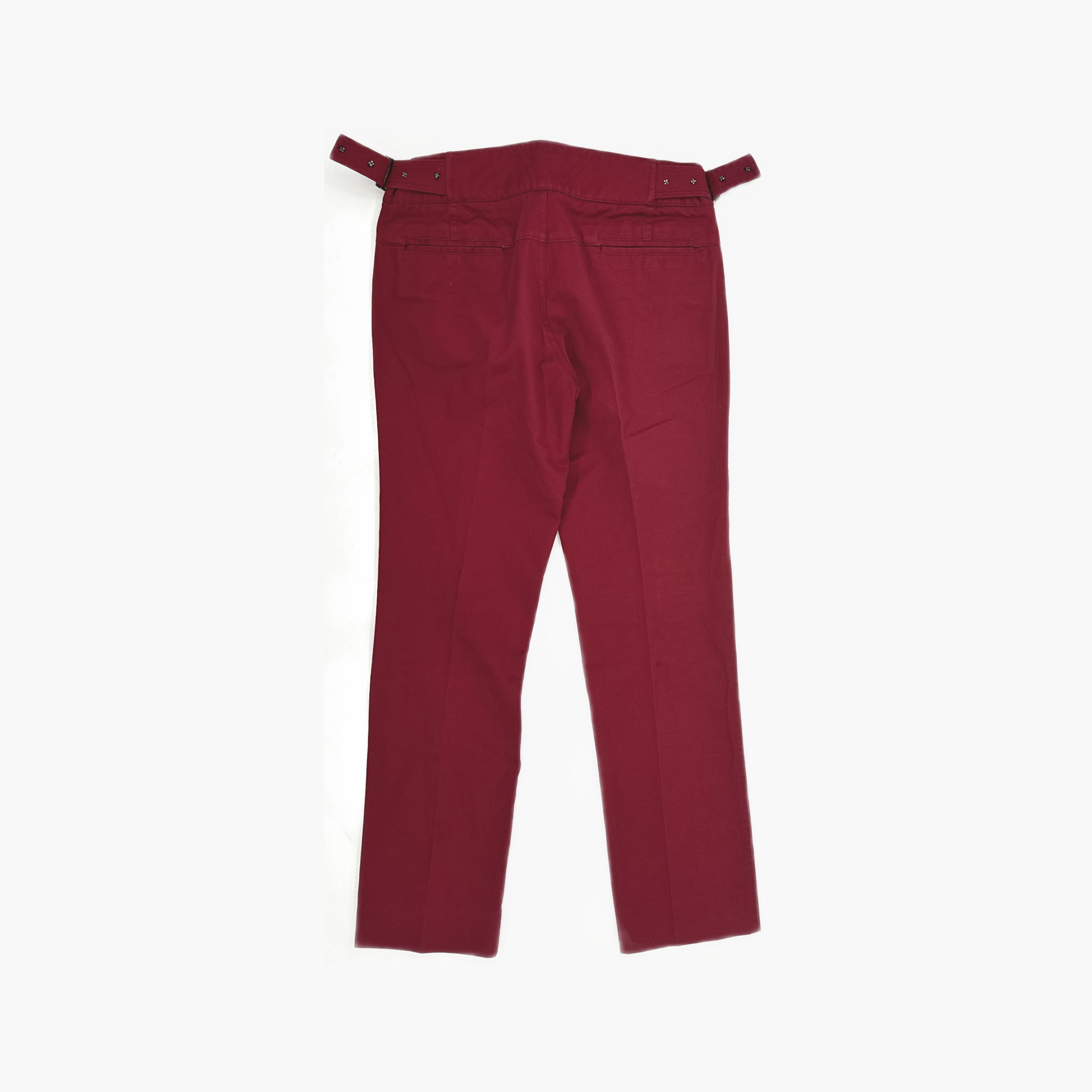 Gucci Gucci Red Adjustable Waist Pants Size 50 Size 36" / US 14 / IT 50 - 2 Thumbnail